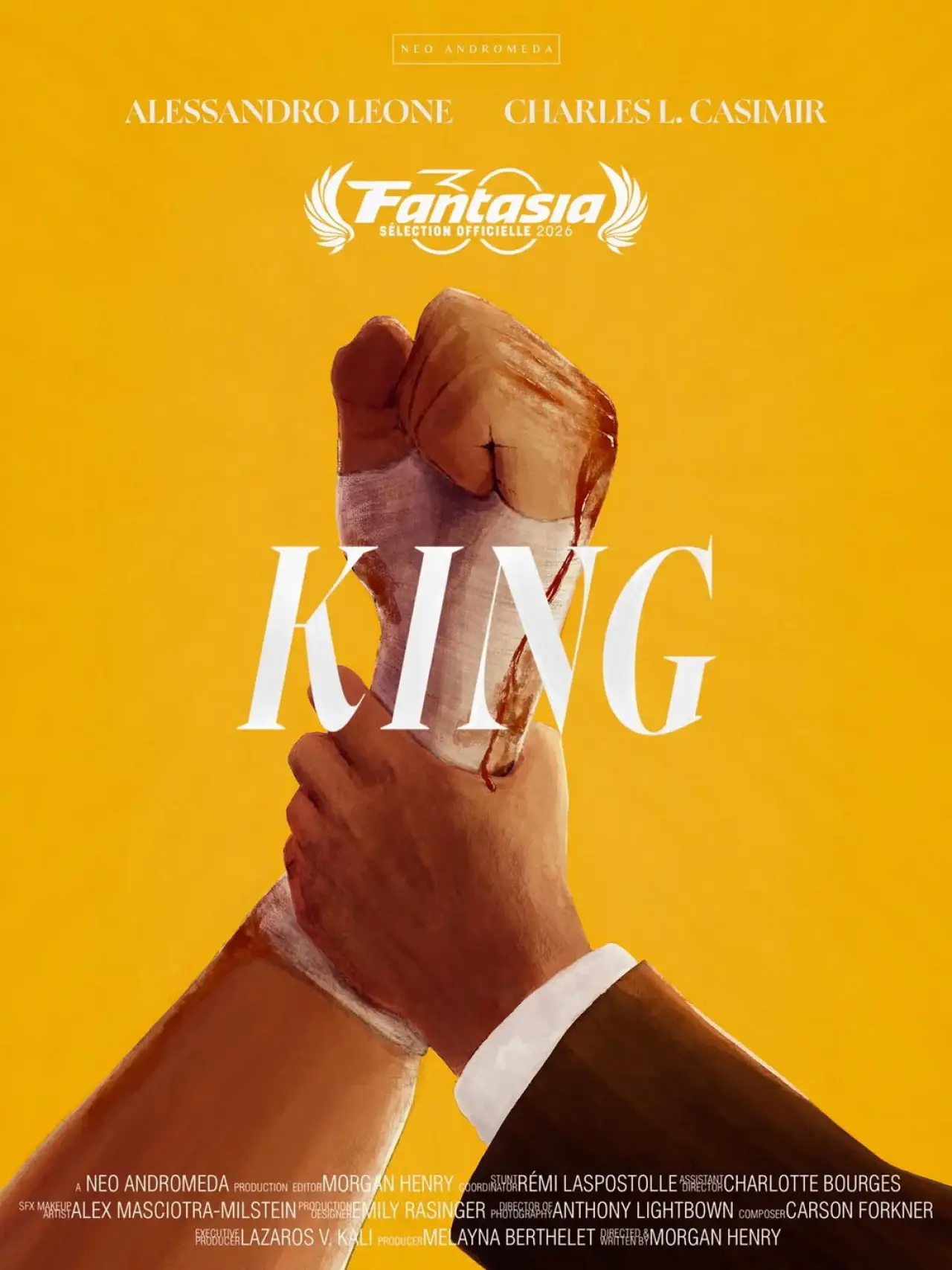 Movie poster "KING"
