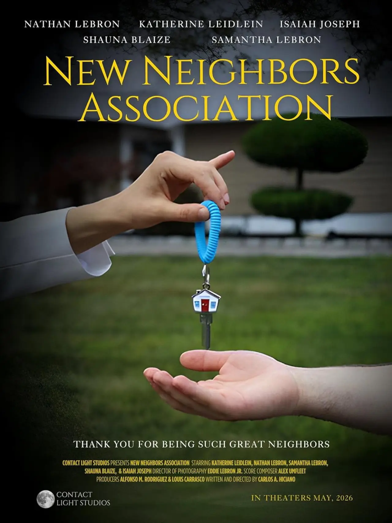 Movie poster "New Neighbors Association"