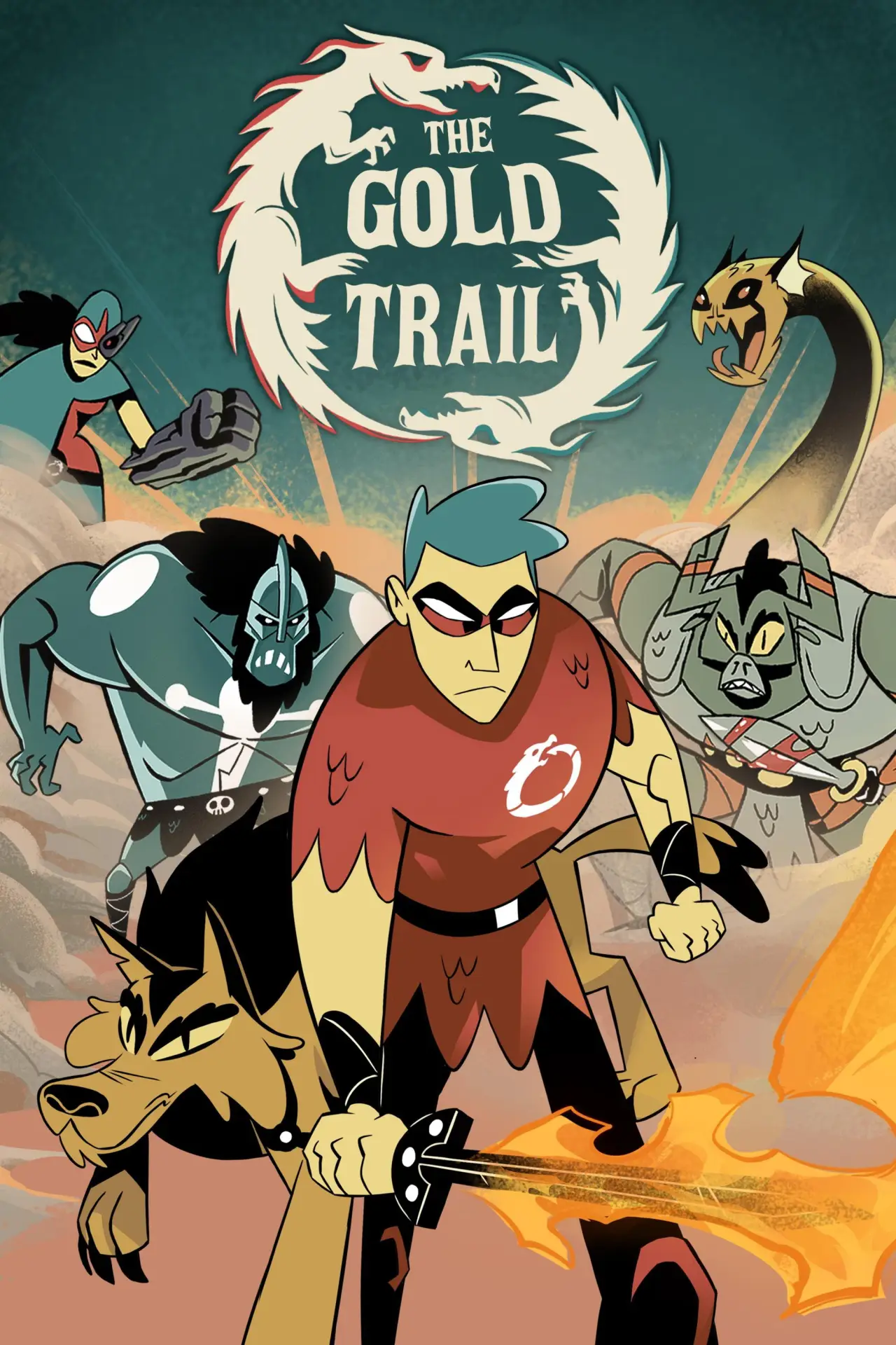 Movie poster "The Gold Trail"
