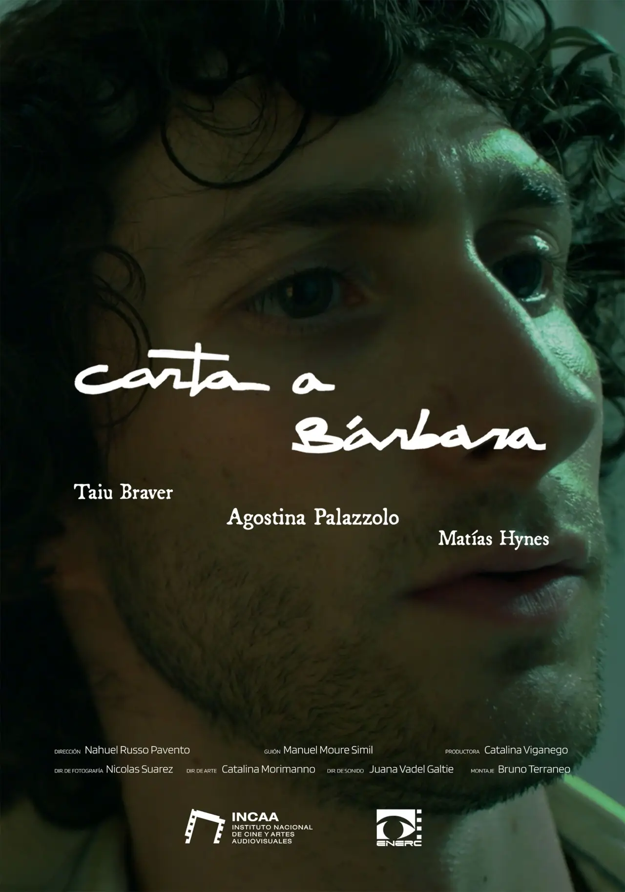 Movie poster "Carta a Bárbara"