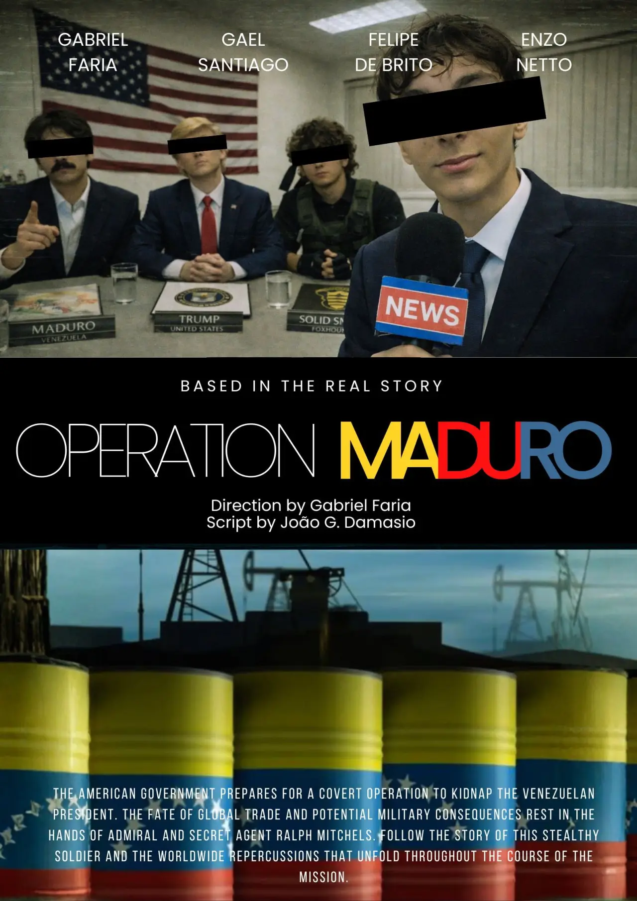 Movie poster "Operação Maduro"