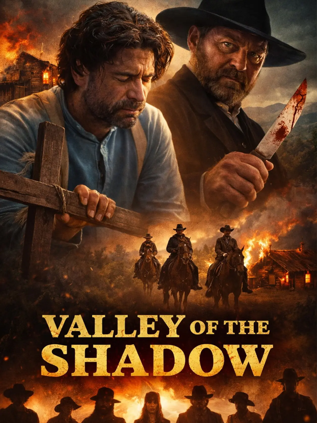 Movie poster "Valley of the Shadow"
