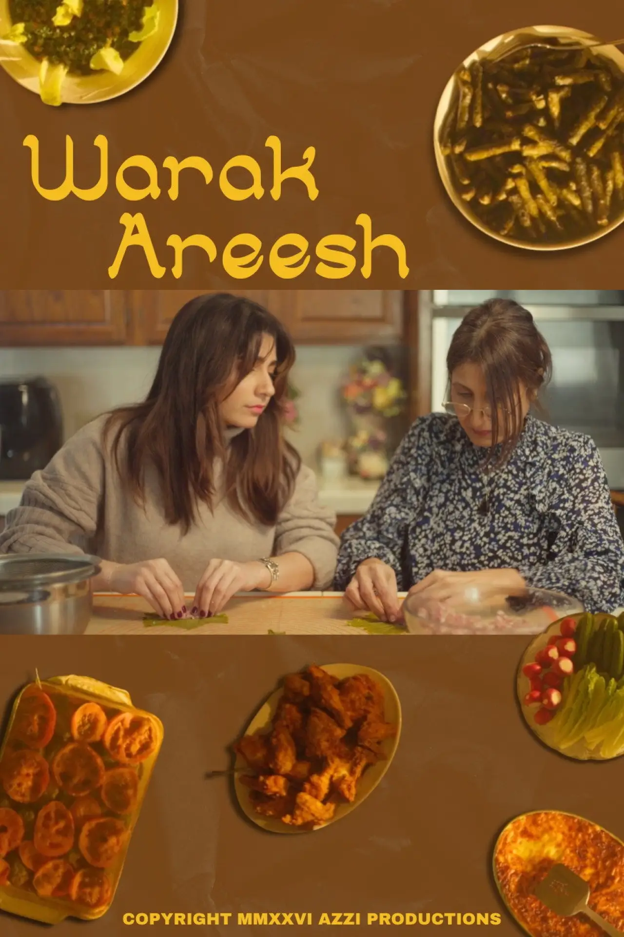 Movie poster "Warak Areesh"