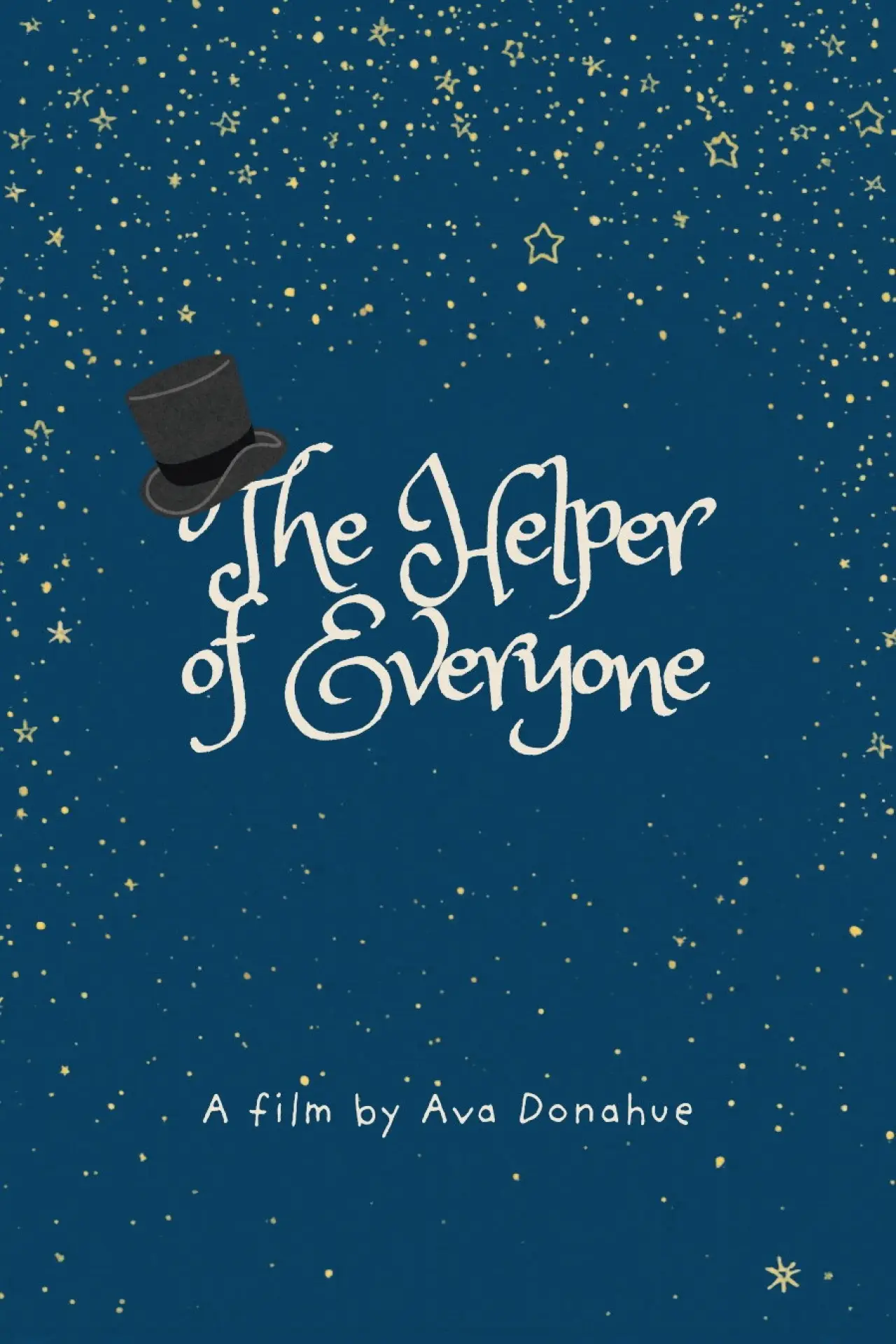 Movie poster "The Helper of Everyone"