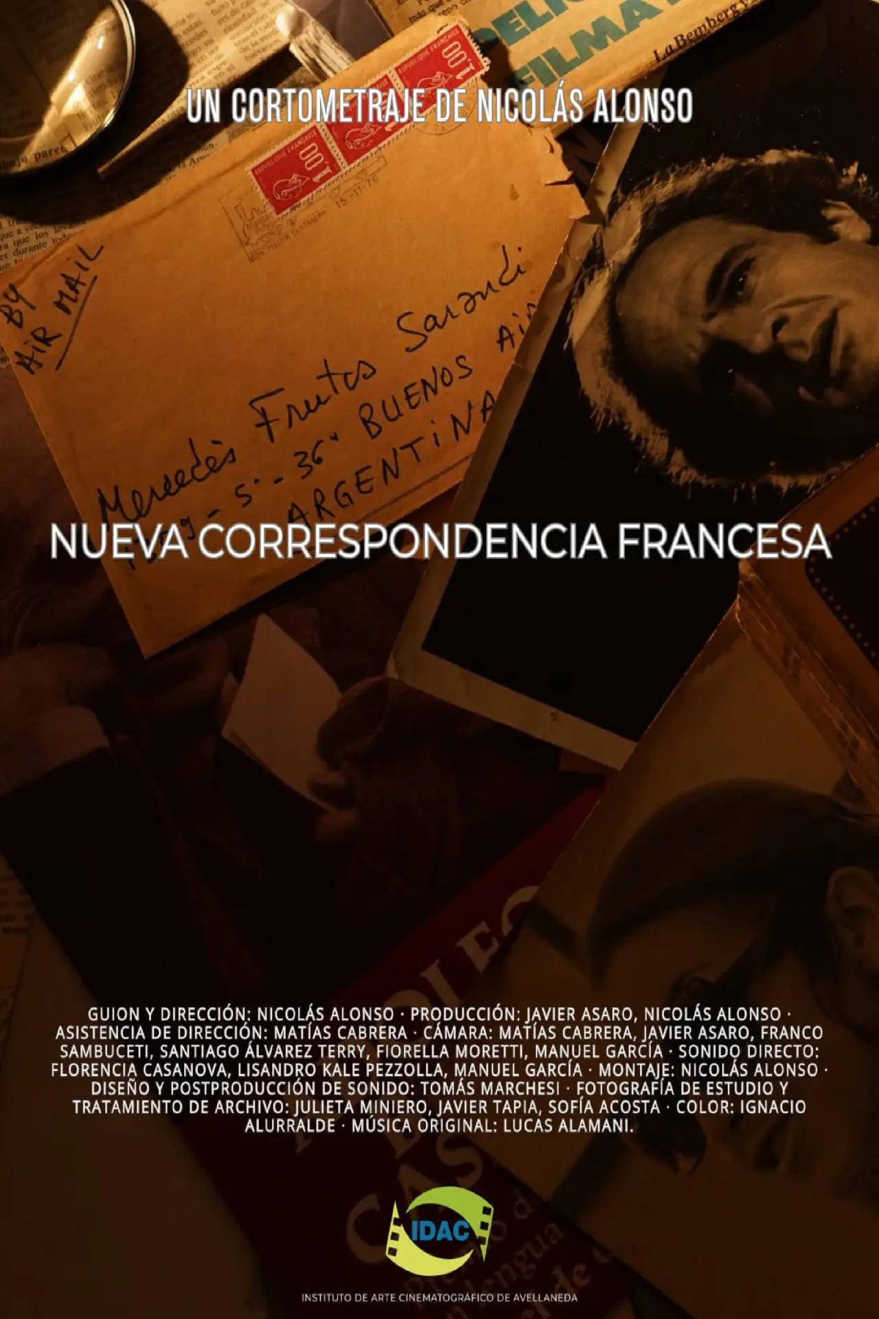 Movie poster "Nueva correspondencia francesa"