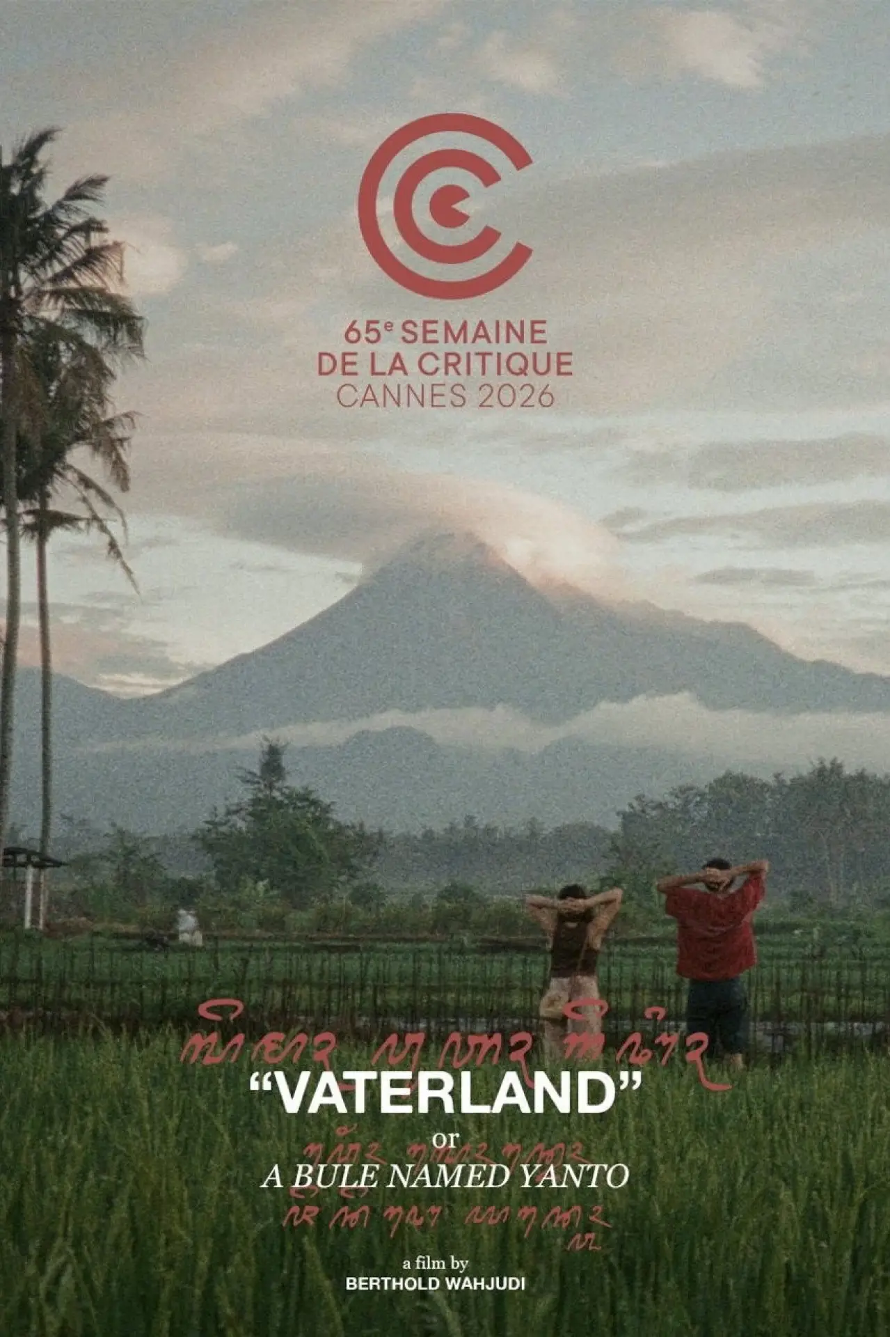 Movie poster "“Vaterland” or A Bule Named Yanto"