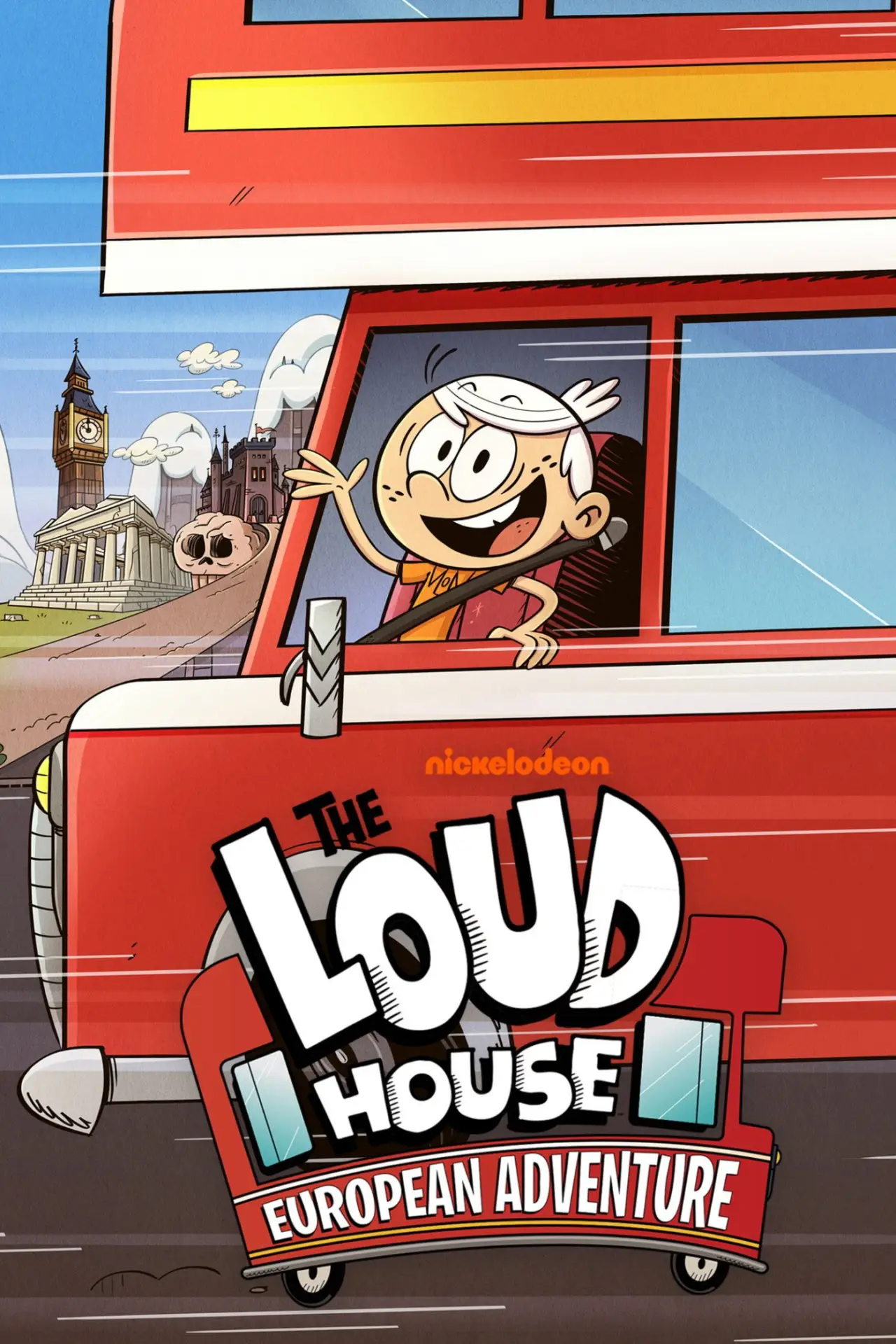 Movie poster "The Loud House: European Adventure"