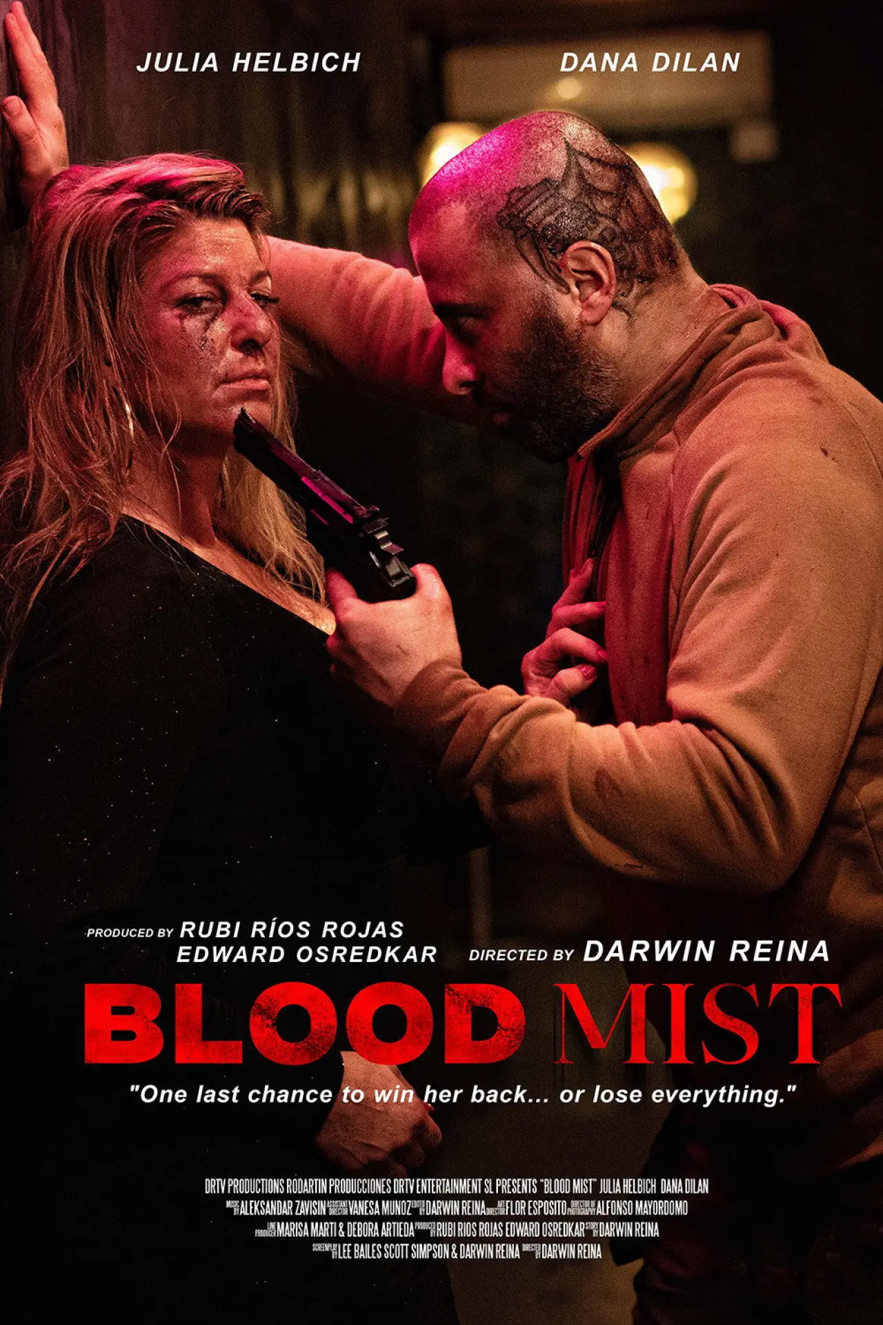 Movie poster "Blood Mist"