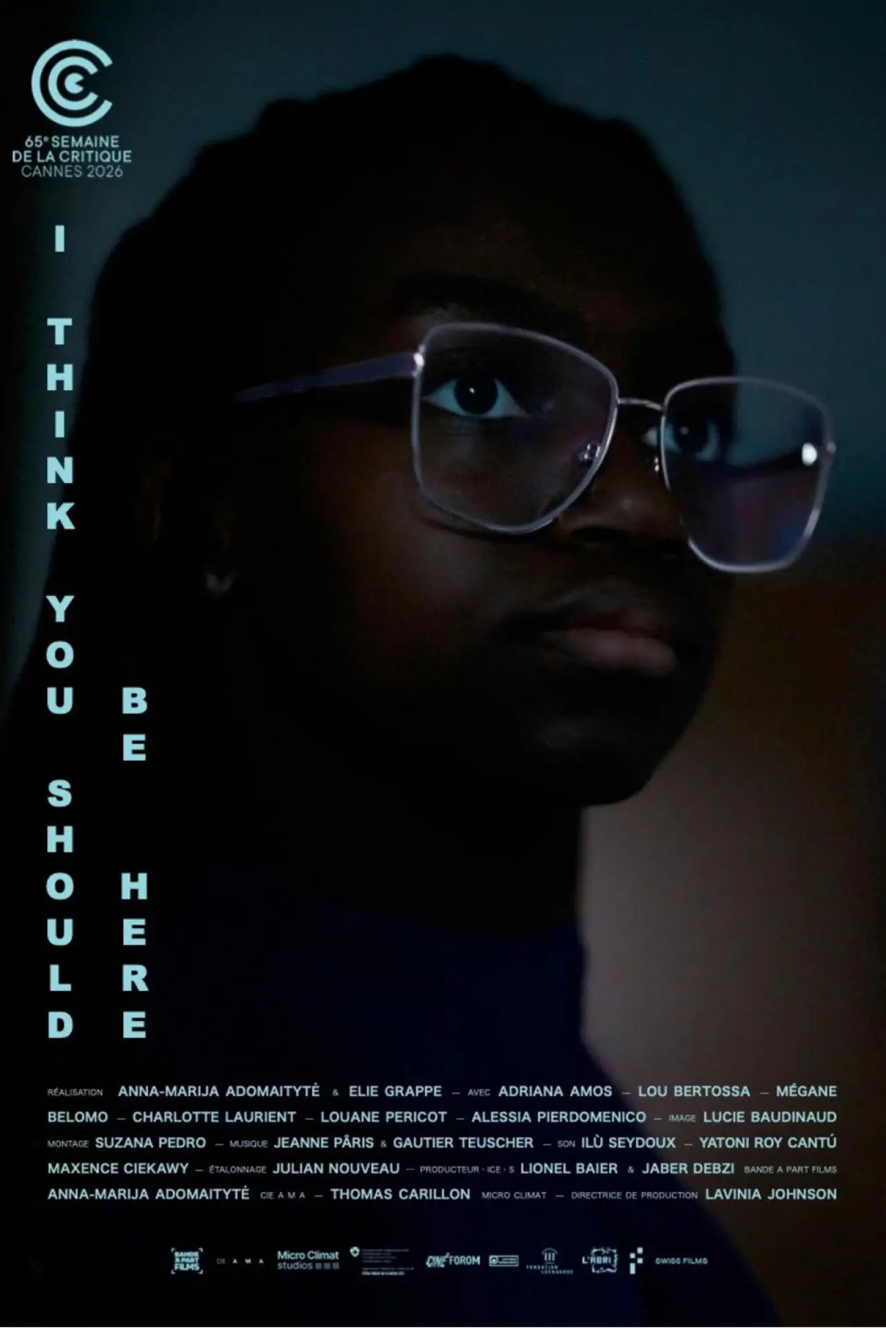 Movie poster "I Think you Should be Here"