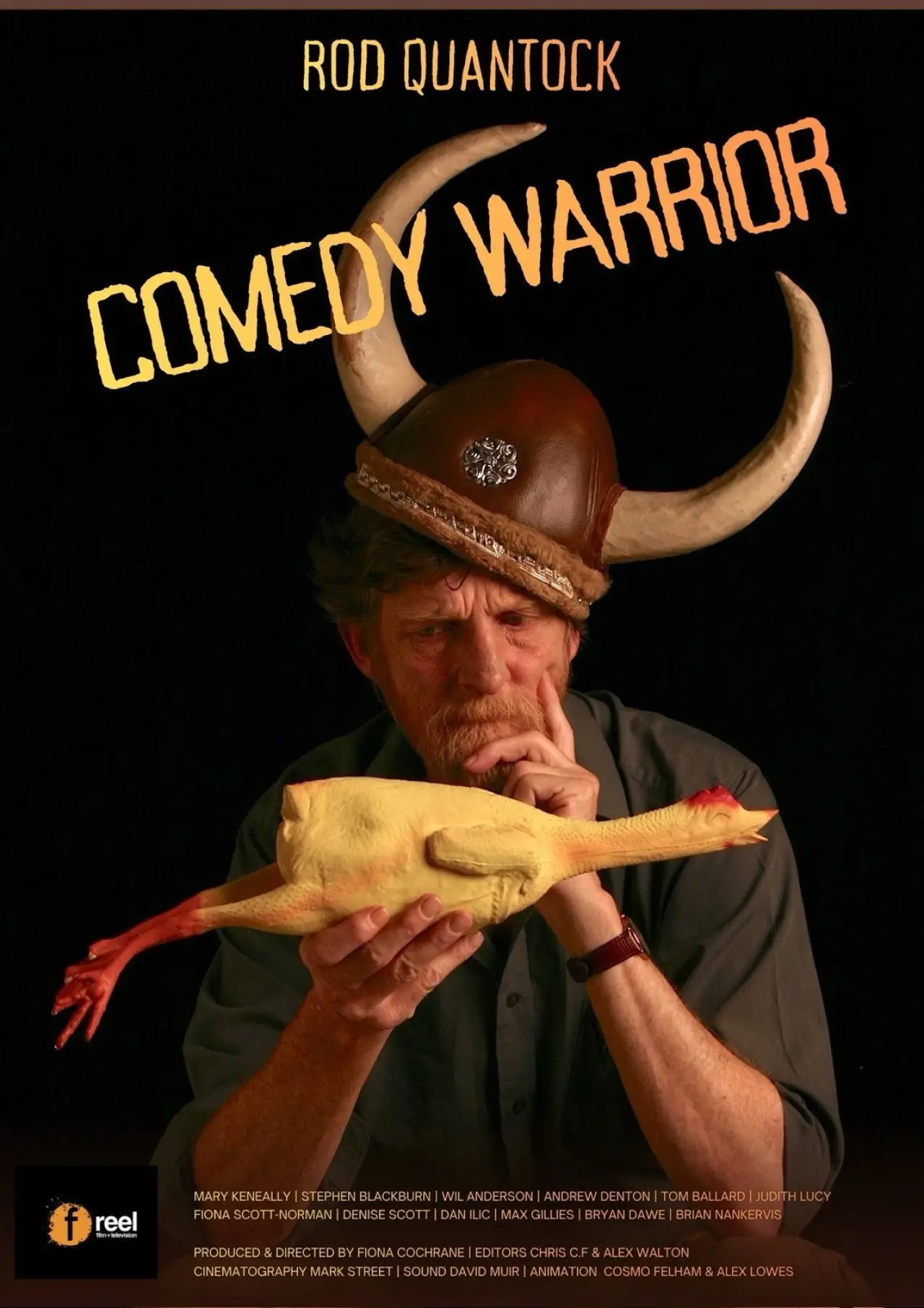 Movie poster "Rod Quantock Comedy Warrior"