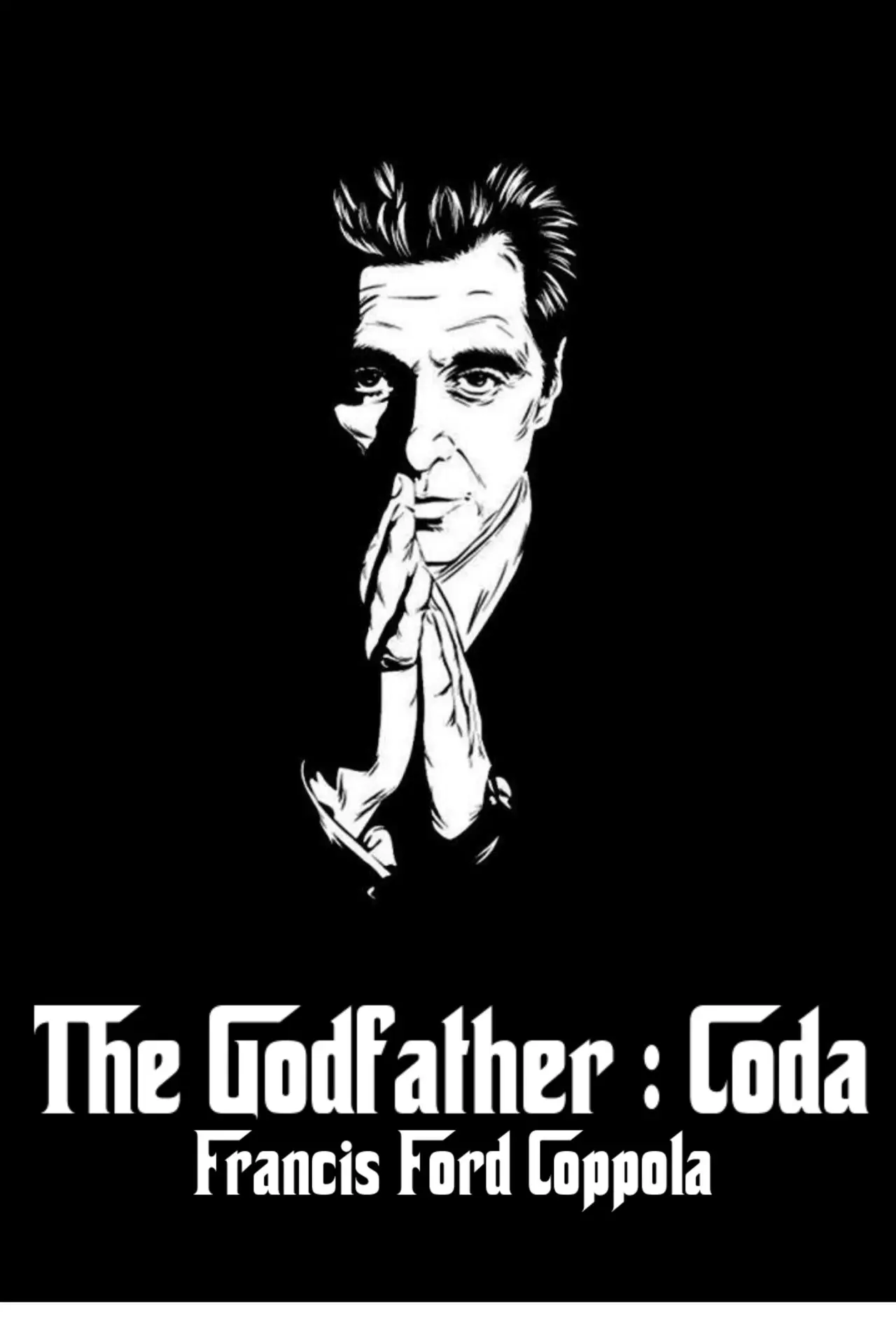 Movie poster "The Godfather, Coda: The Death of Michael Corleone"