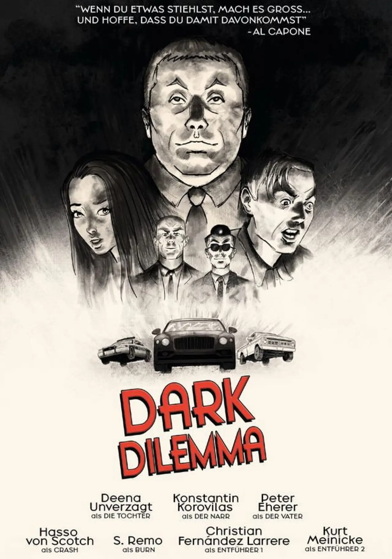 Movie poster "Dark Dilemma"