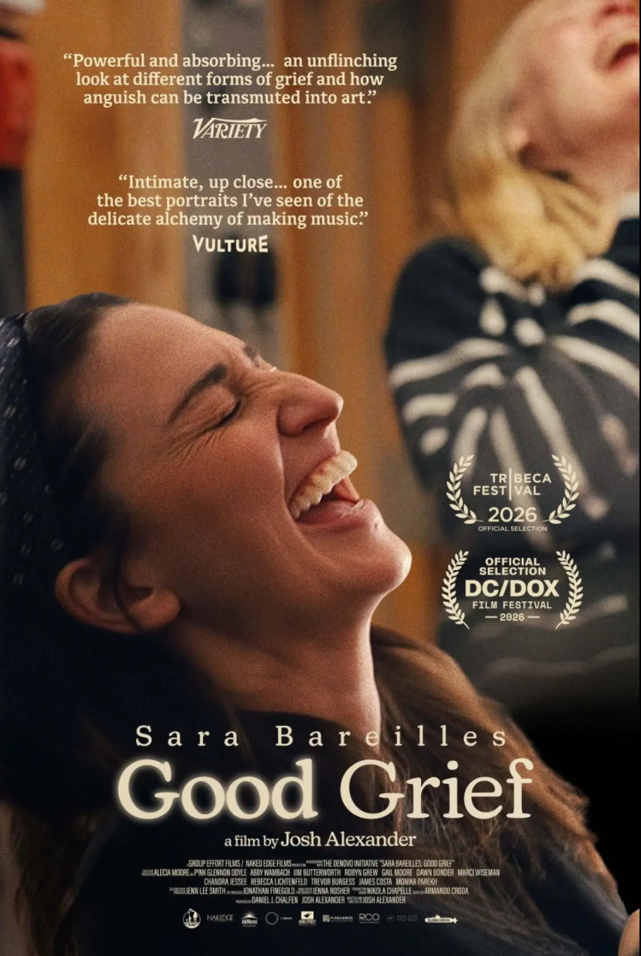 Movie poster "Sara Bareilles: Good Grief"
