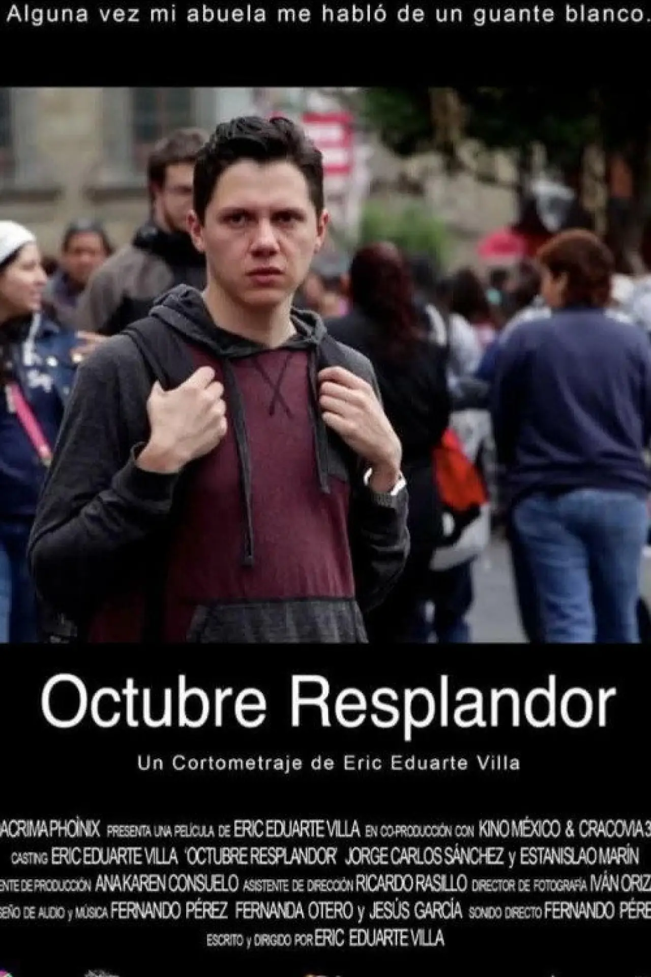 Movie poster "Octubre resplandor"