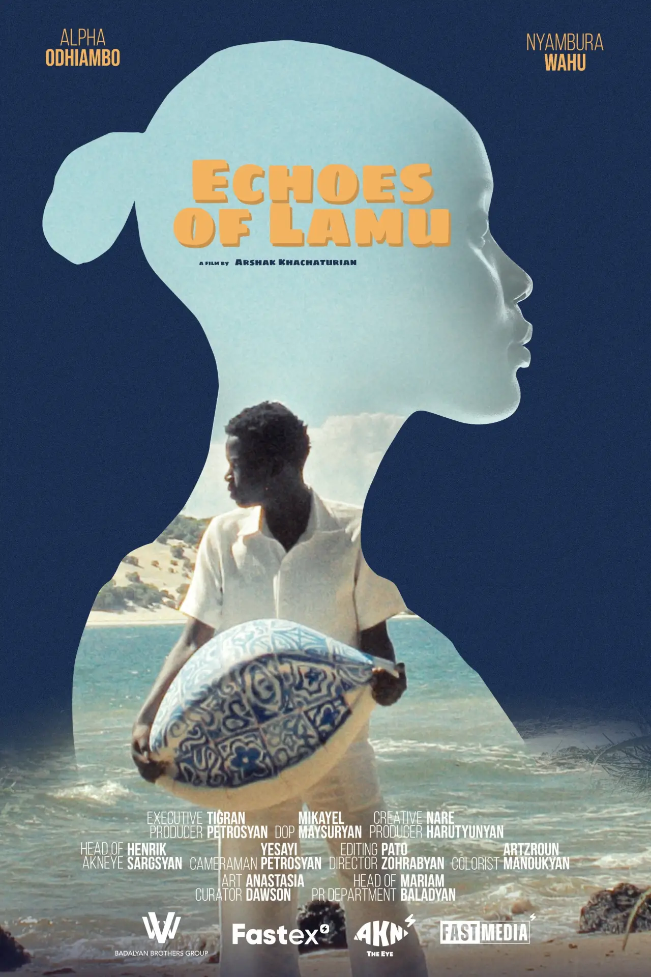 Movie poster "Echoes of Lamu"