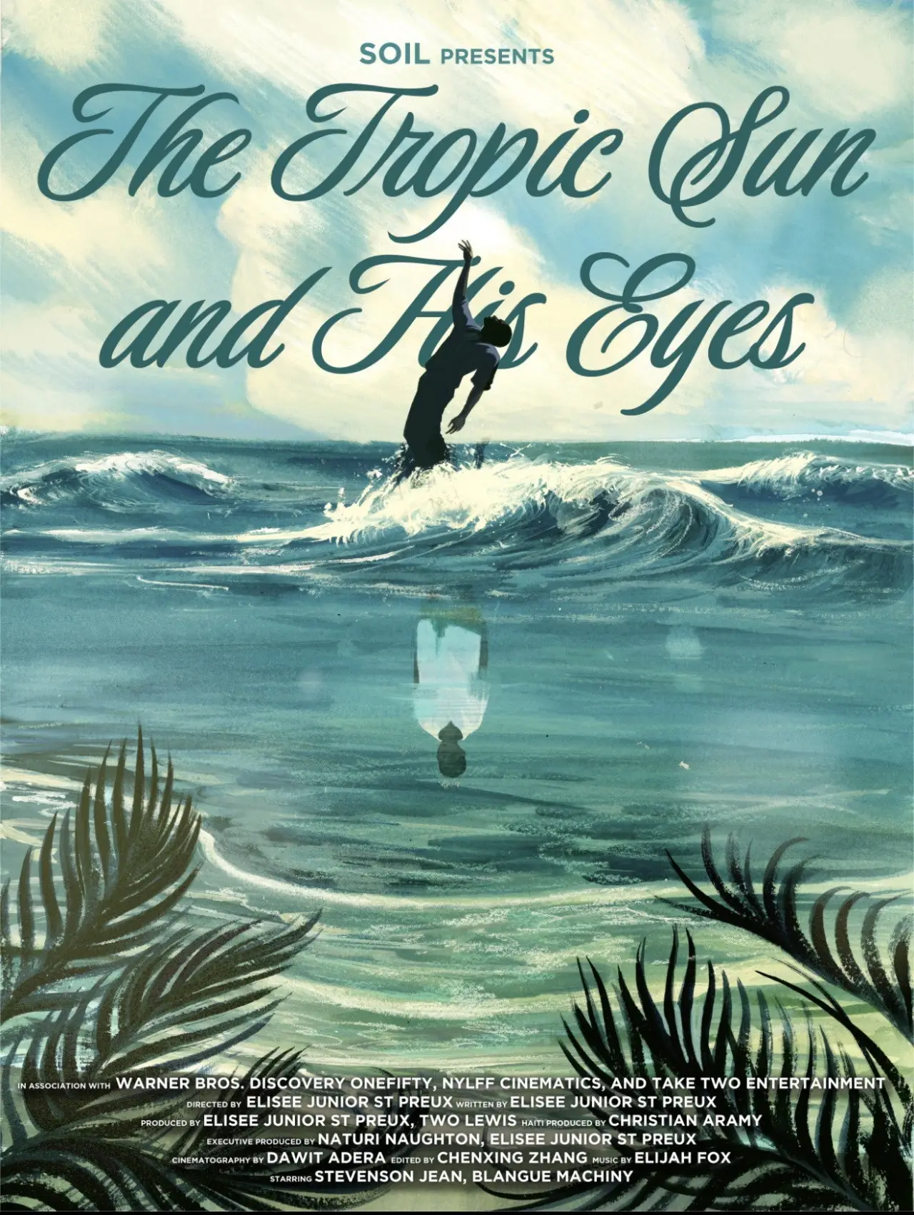 Movie poster "The Tropic Sun and His Eyes"
