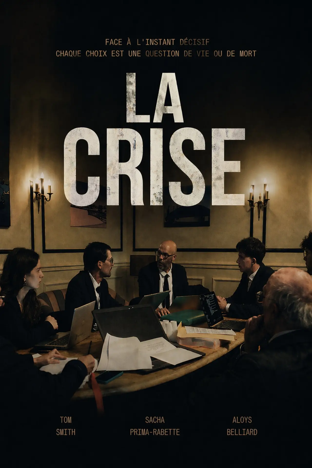 Movie poster "La crise"