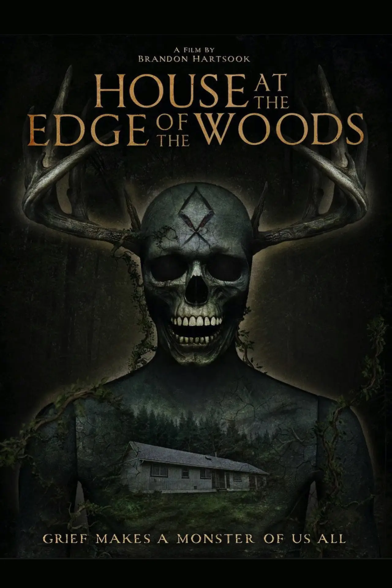 Movie poster "House at the Edge of the Woods"