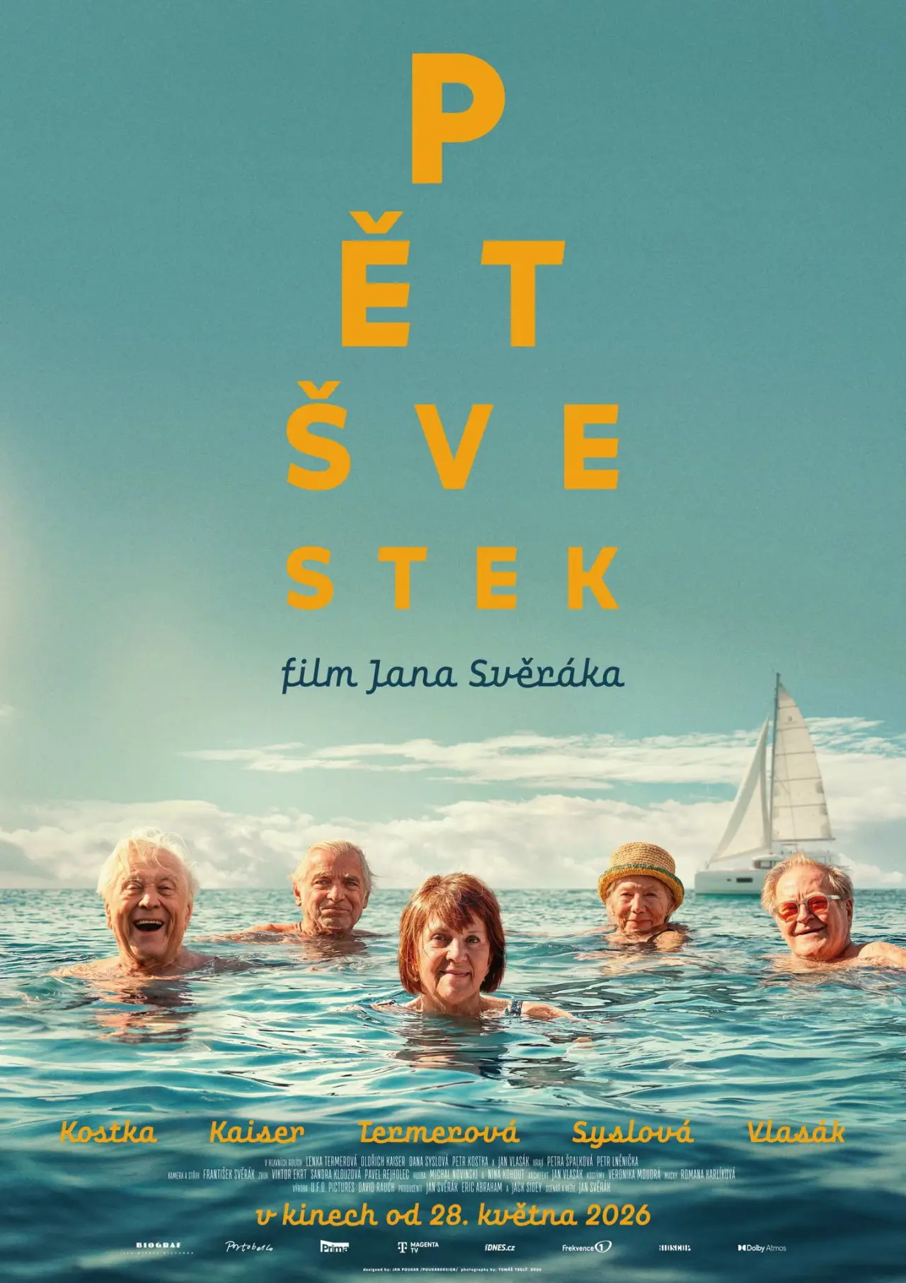 Movie poster "Five plums"