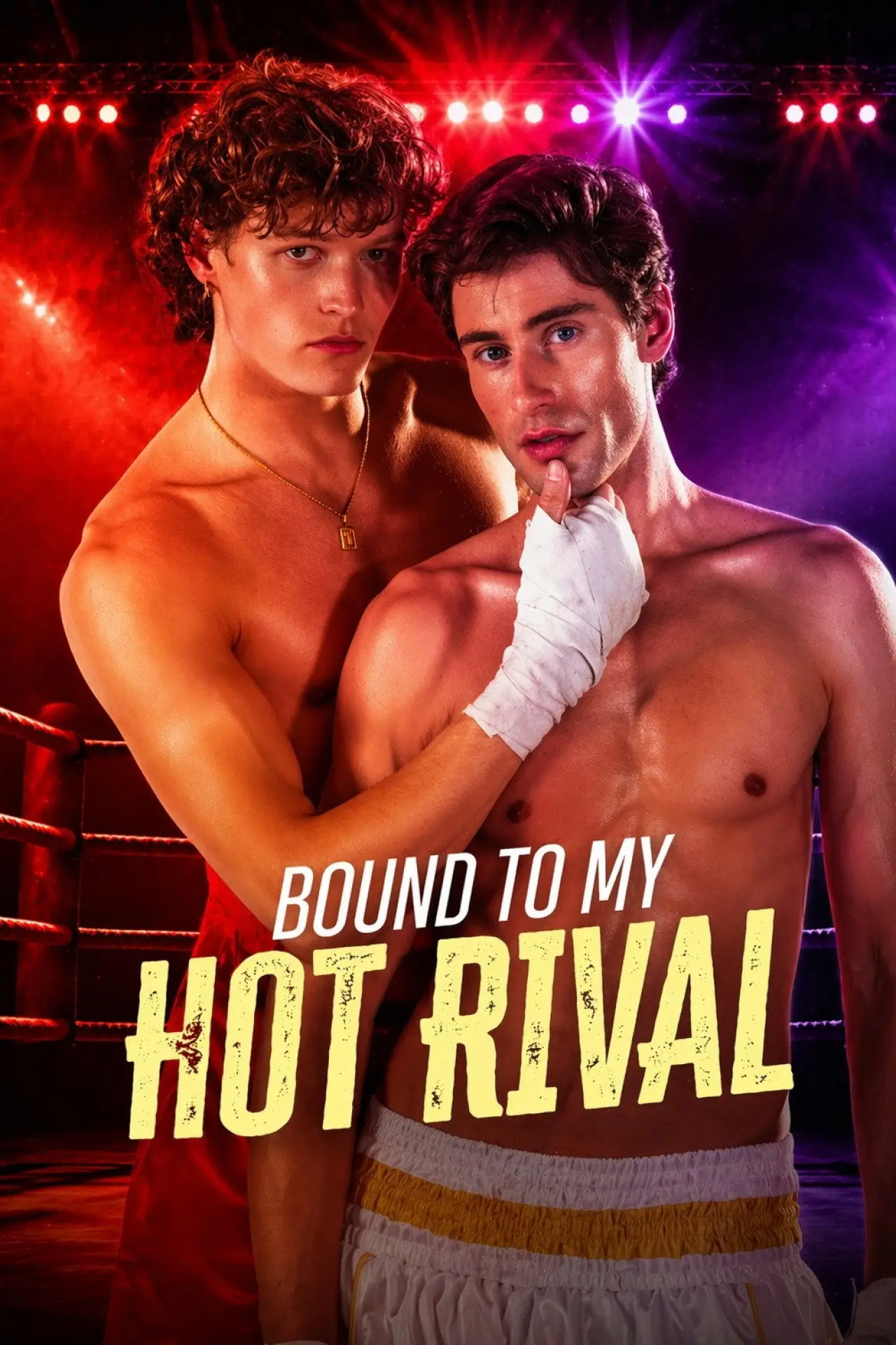 Movie poster "Bound to My Hot Rival"