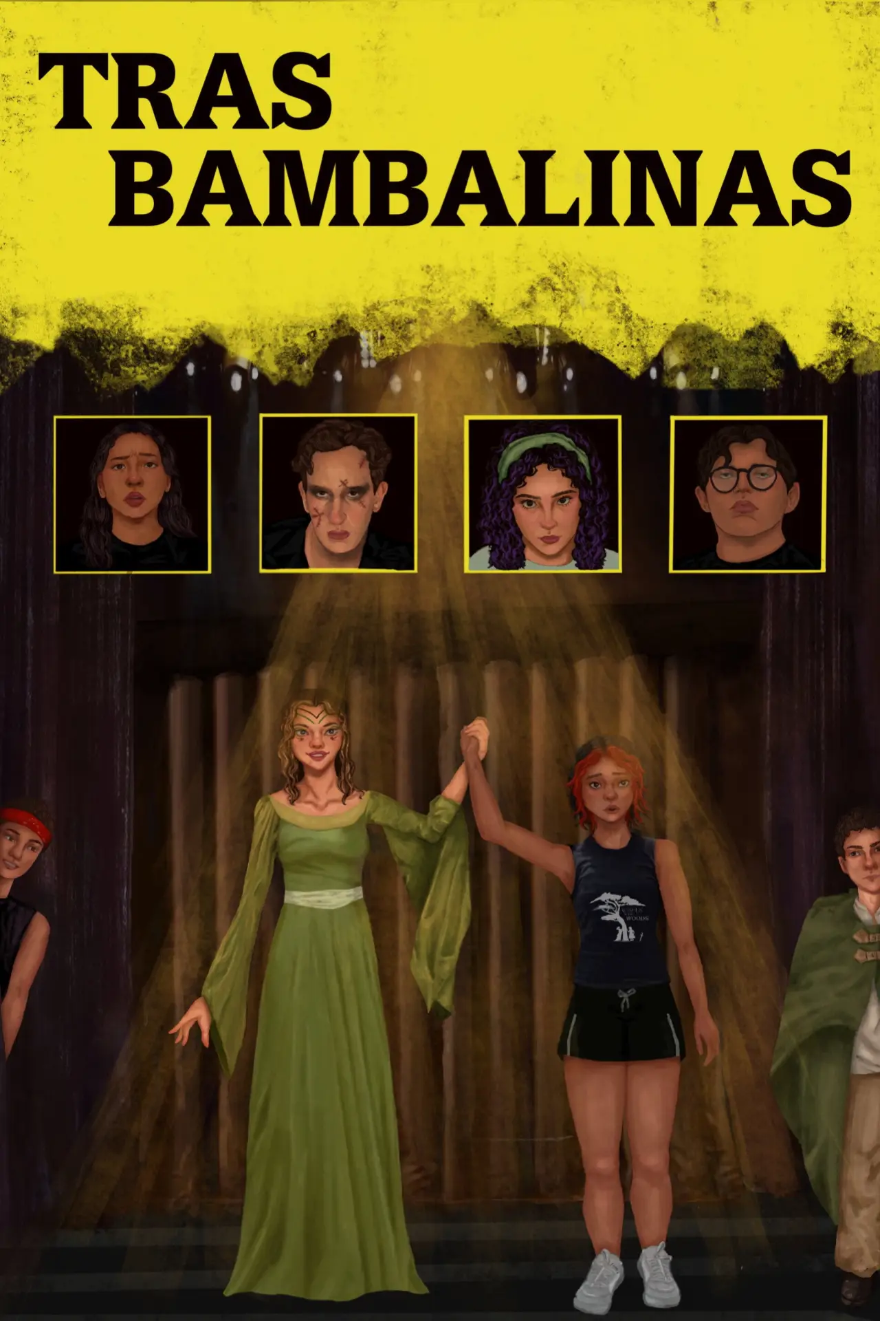 Movie poster "Tras bambalinas"