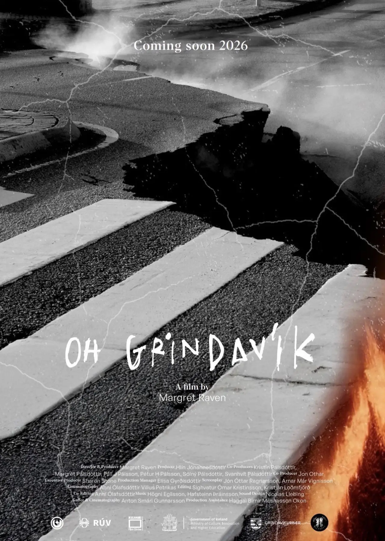 Movie poster "Oh Grindavik"