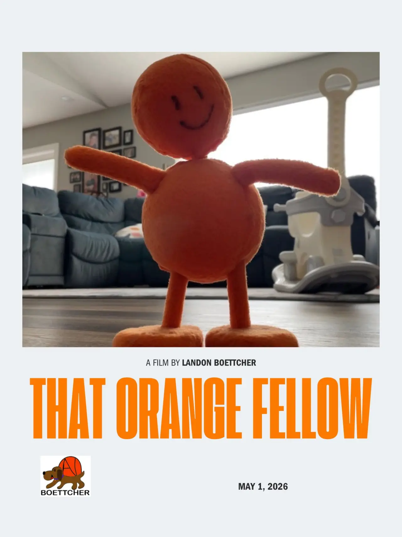 Movie poster "That Orange Fellow"