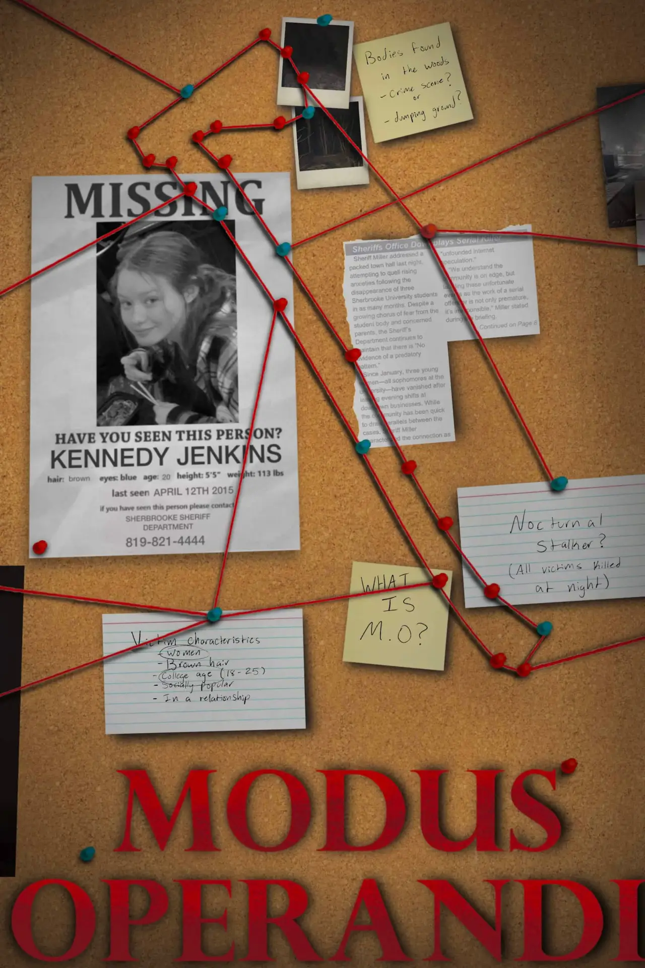 Movie poster "Modus Operandi"