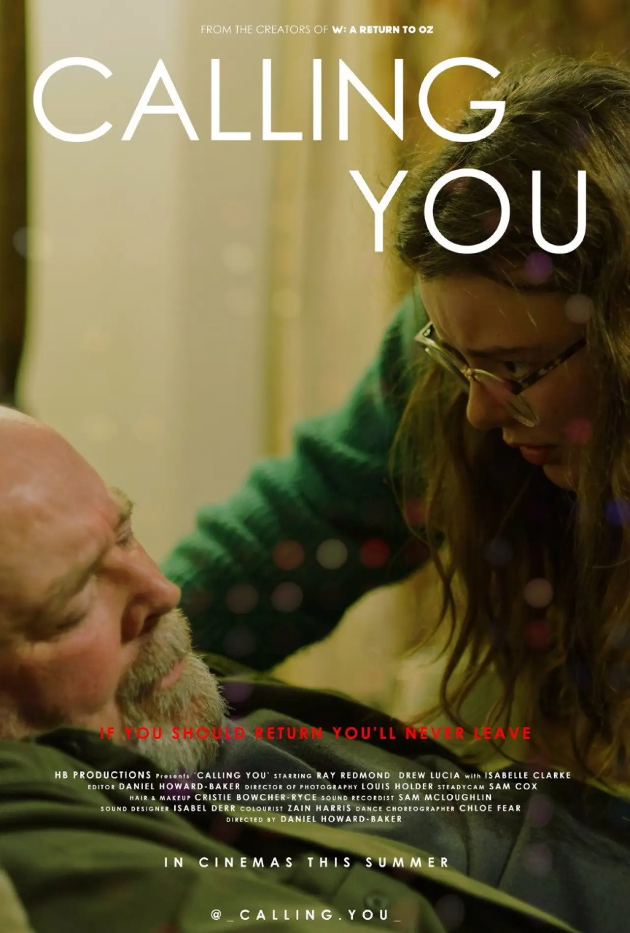 Movie poster "Calling You"