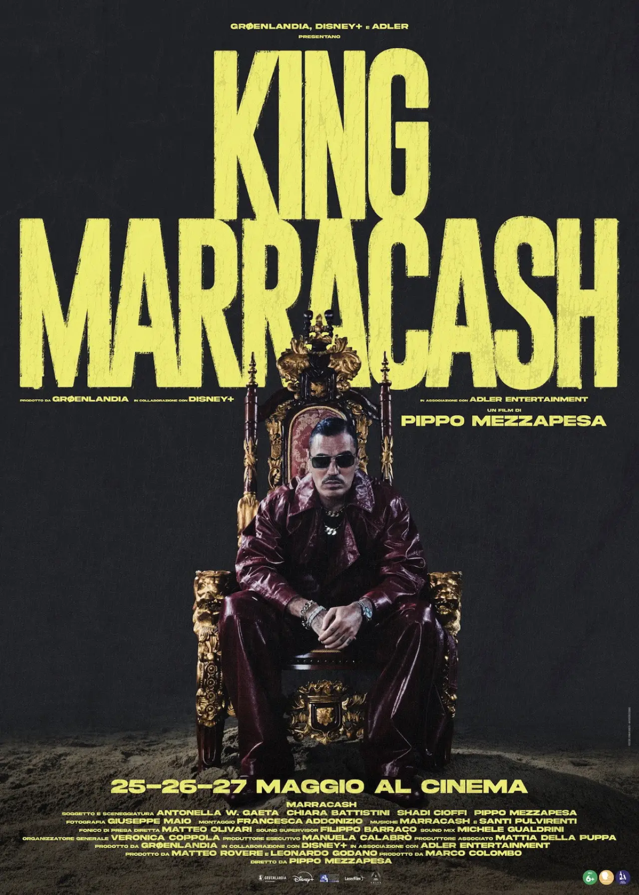 Movie poster "KING MARRACASH"