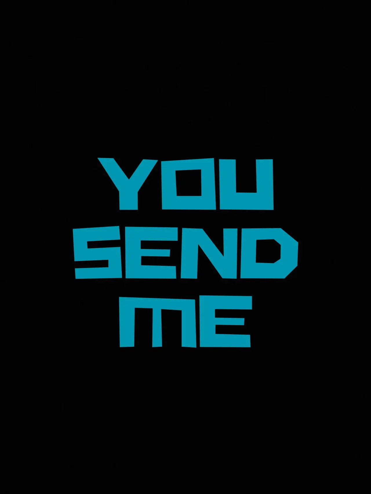 Movie poster "You Send Me"