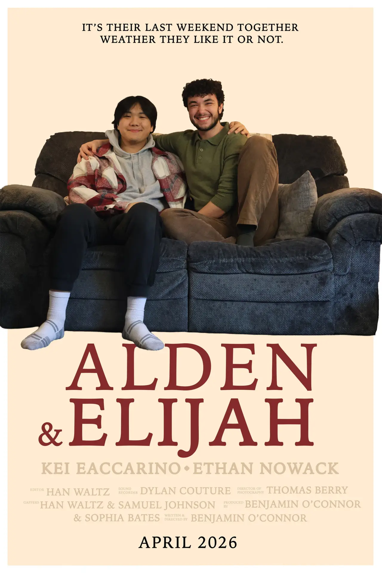 Movie poster "Alden & Elijah"
