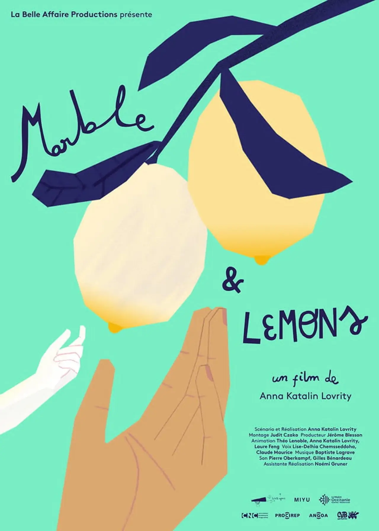 Movie poster "Marble & Lemons"