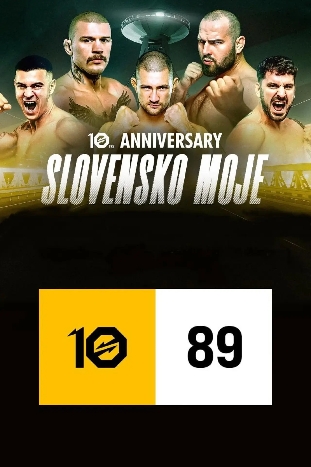Movie poster "OKTAGON 89: Severino vs. Zhumagulov"