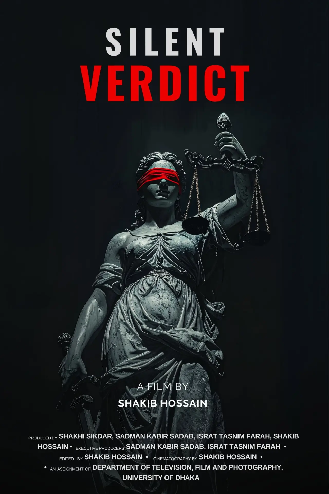 Movie poster "Silent Verdict"