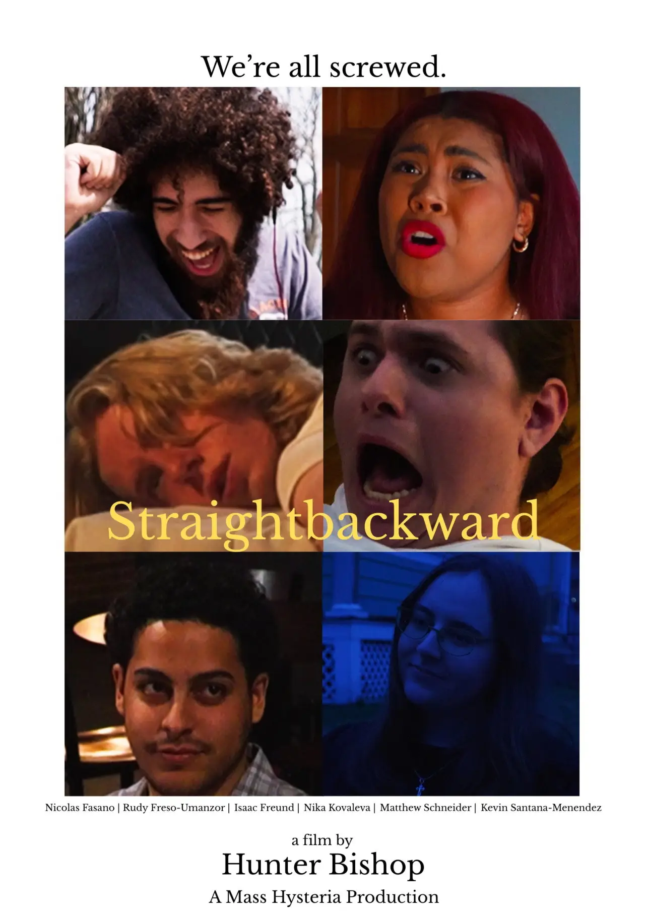 Movie poster "Straightbackward"