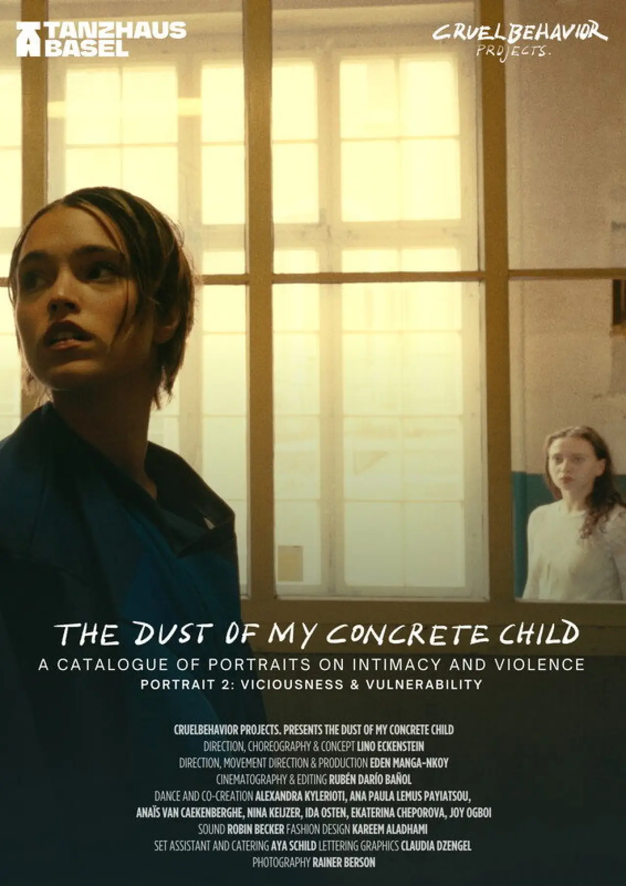 Movie poster "THE DUST OF MY CONCRETE CHILD - PORTRAIT 2: Viciousness & Vulnerability"