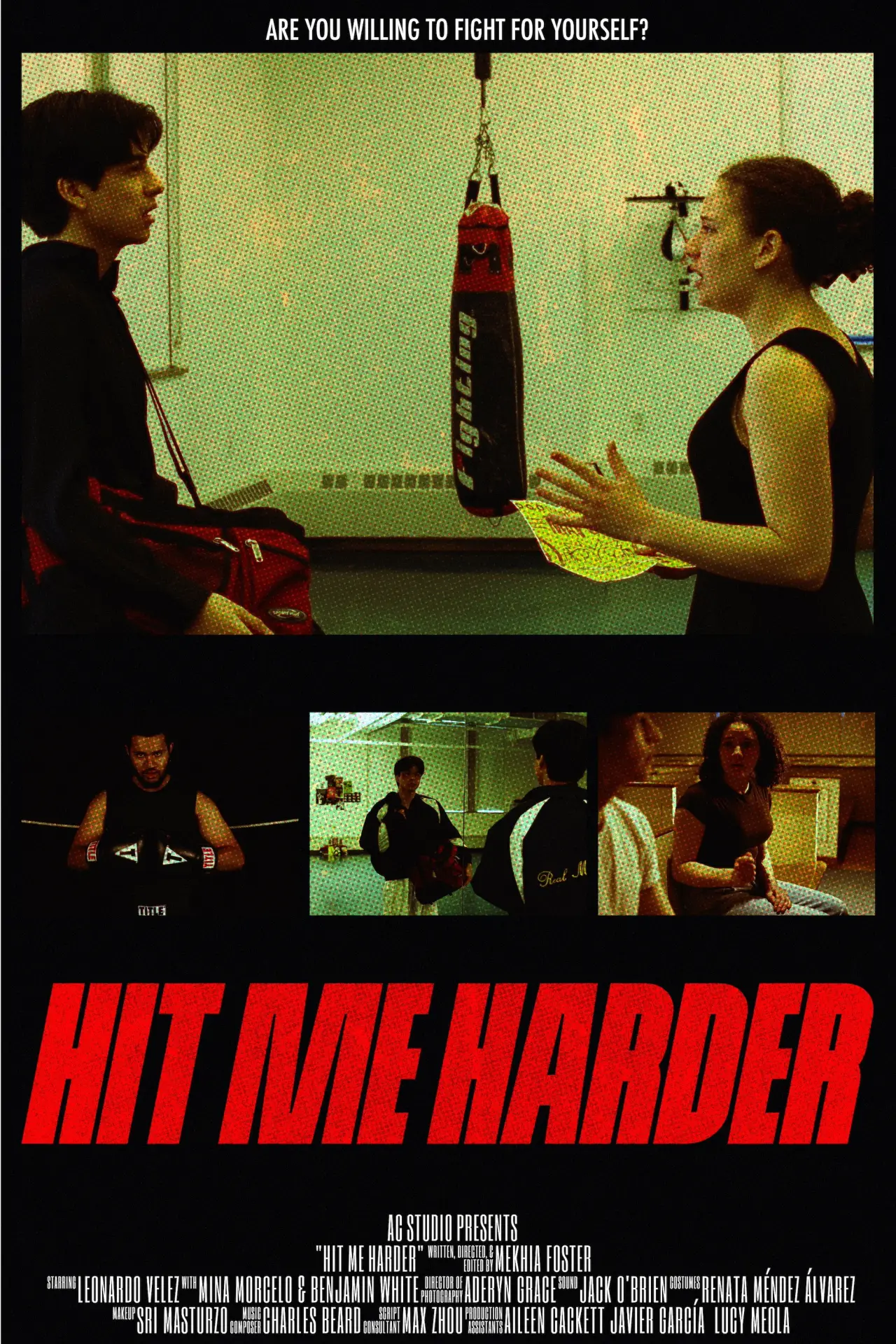 Movie poster "Hit Me Harder"