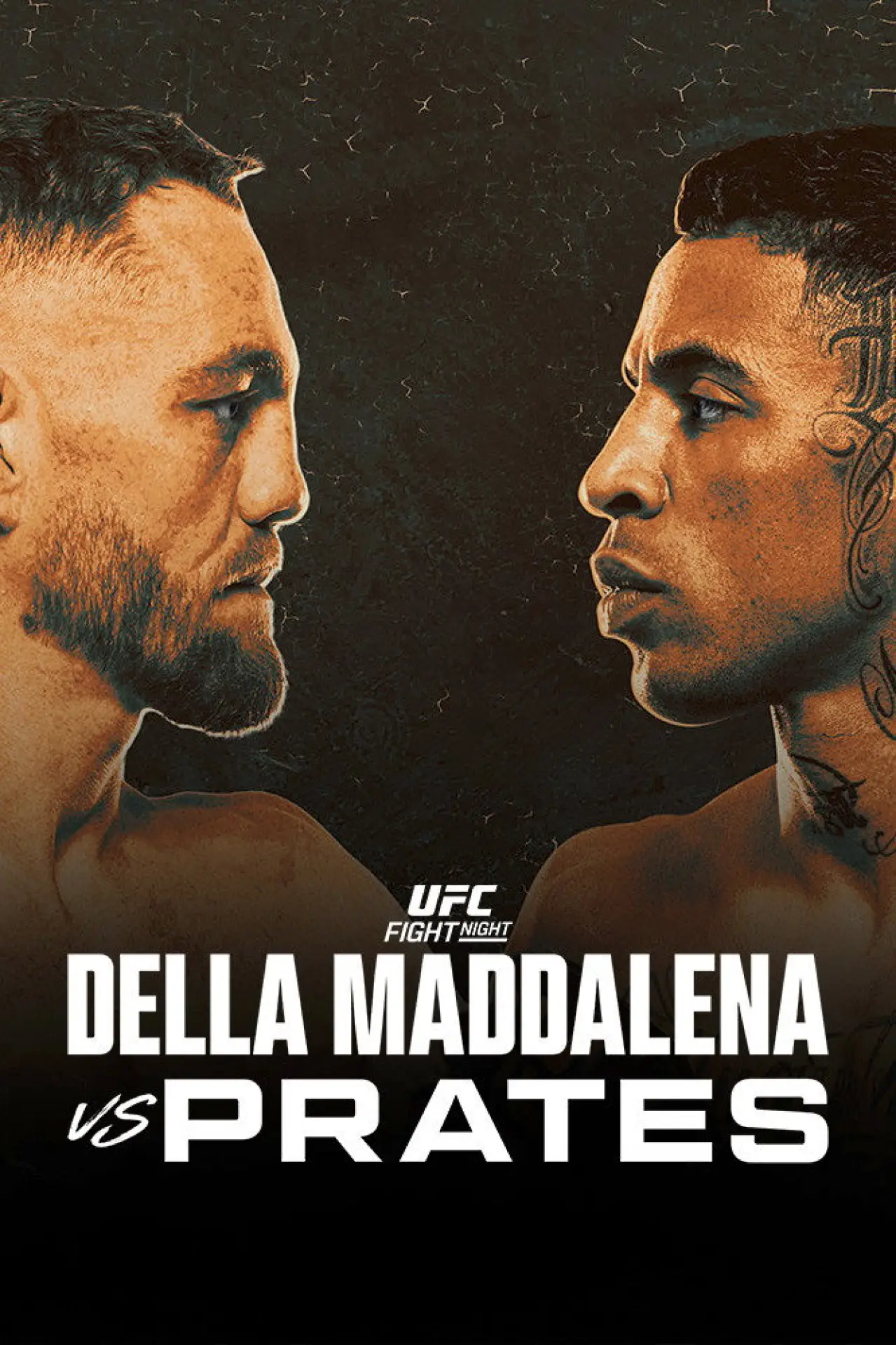 Movie poster "UFC Fight Night 275: Della Maddalena vs. Prates"