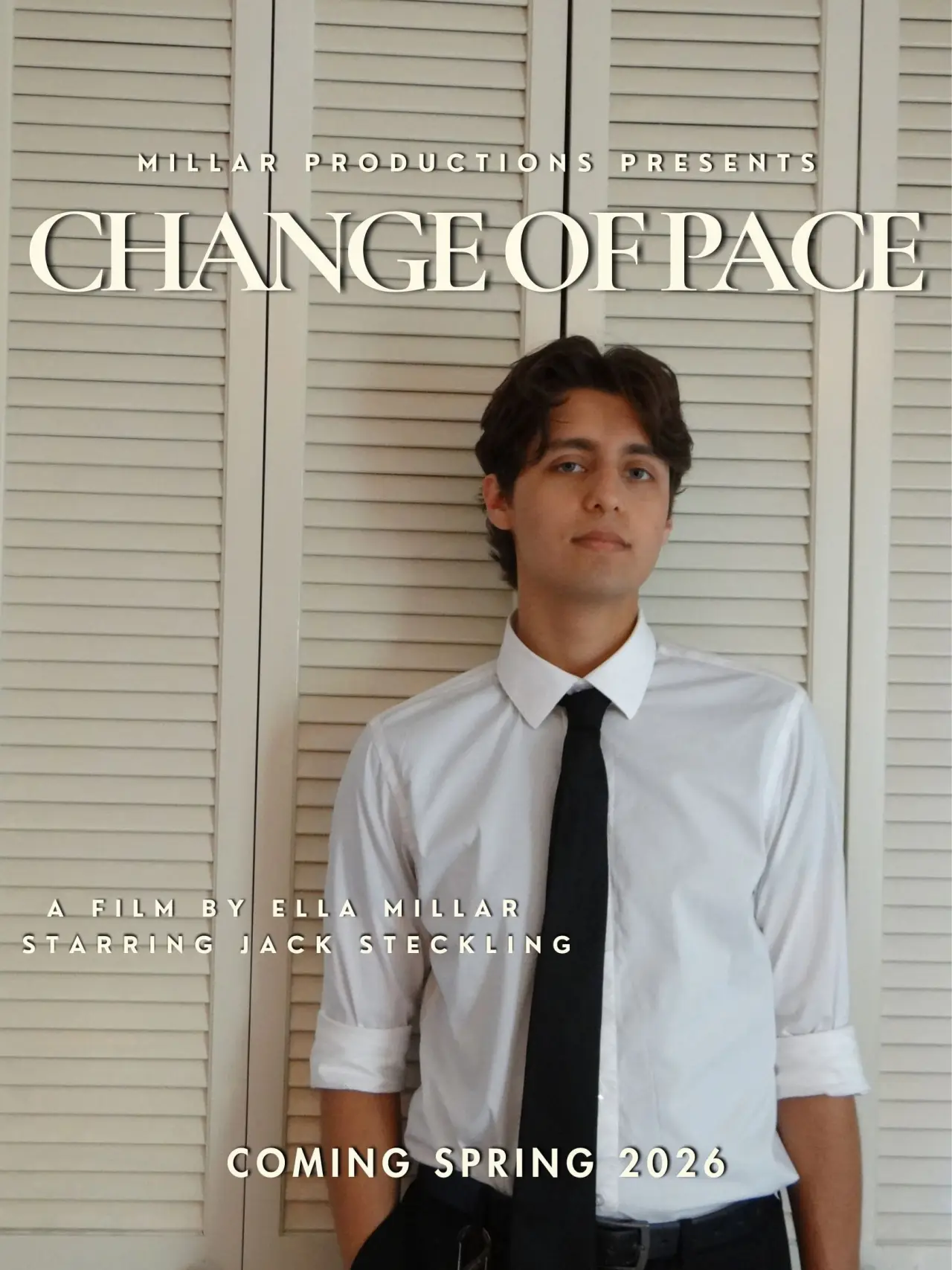 Movie poster "Change of Pace"