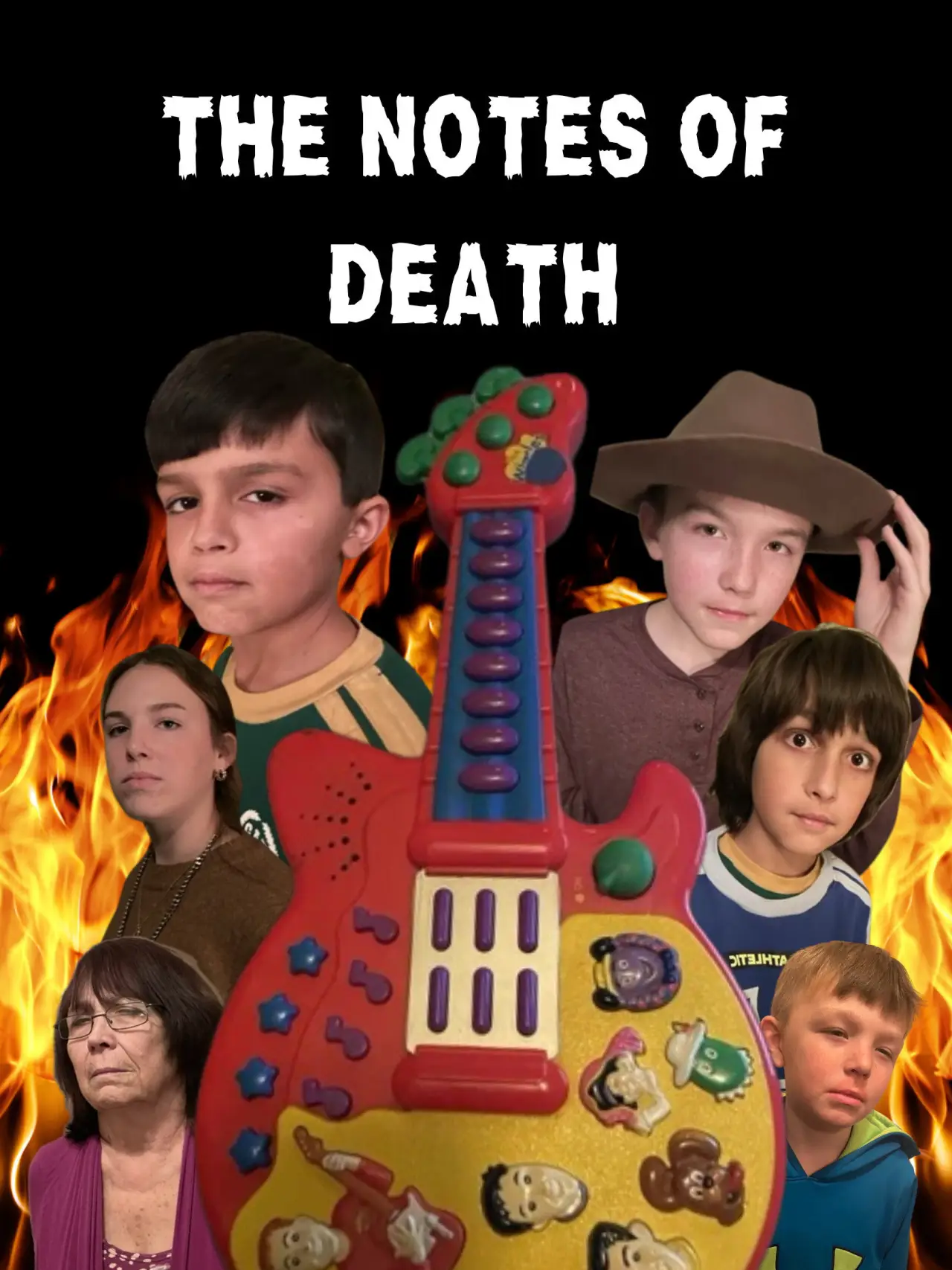 Movie poster "The Notes of Death"
