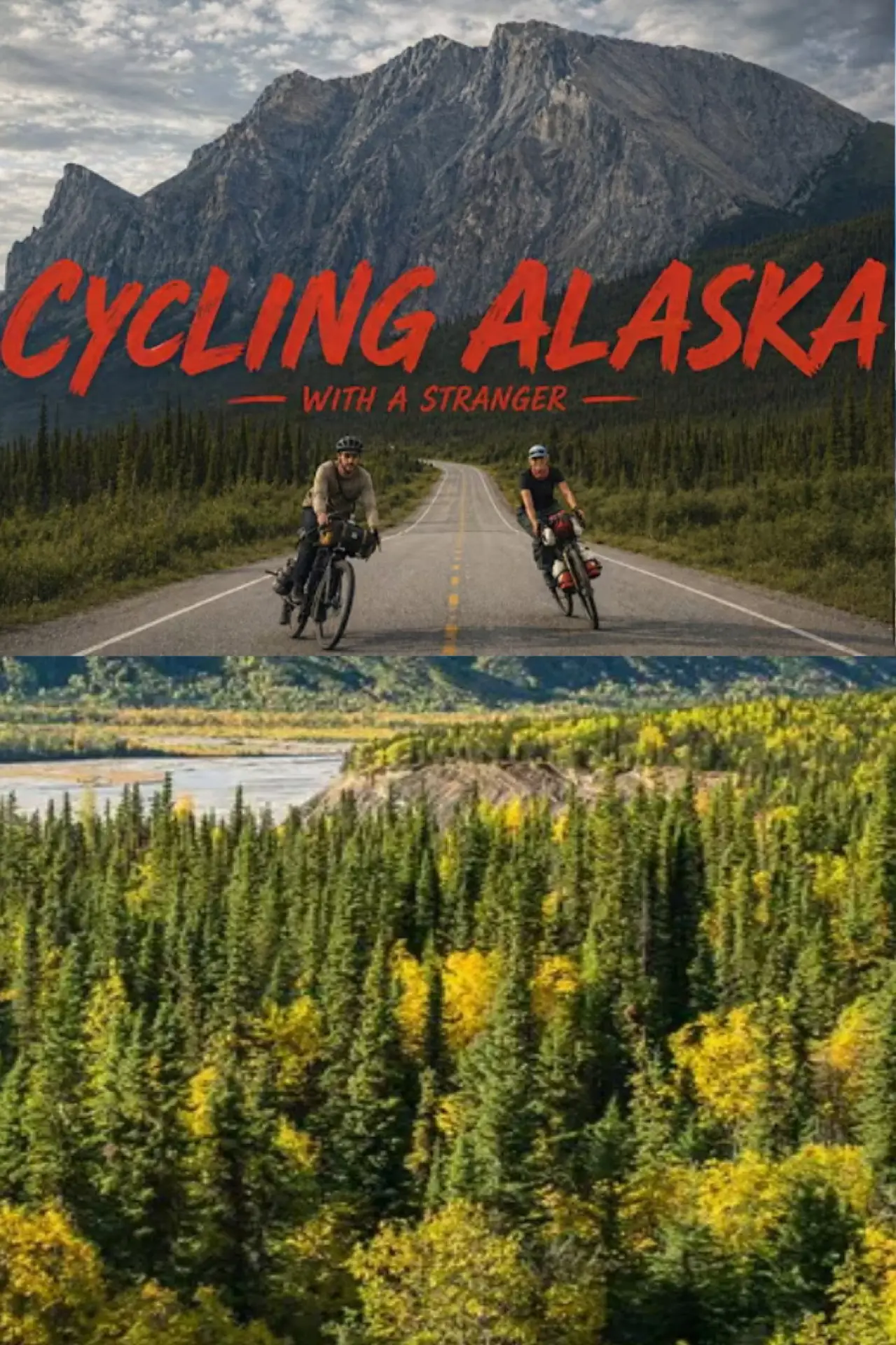 Movie poster "Cycling Alaska"