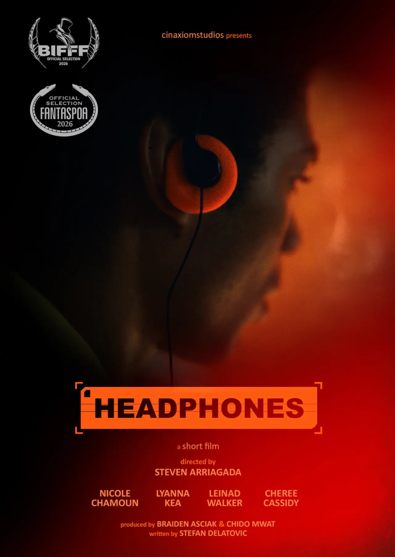 Movie poster "Headphones"