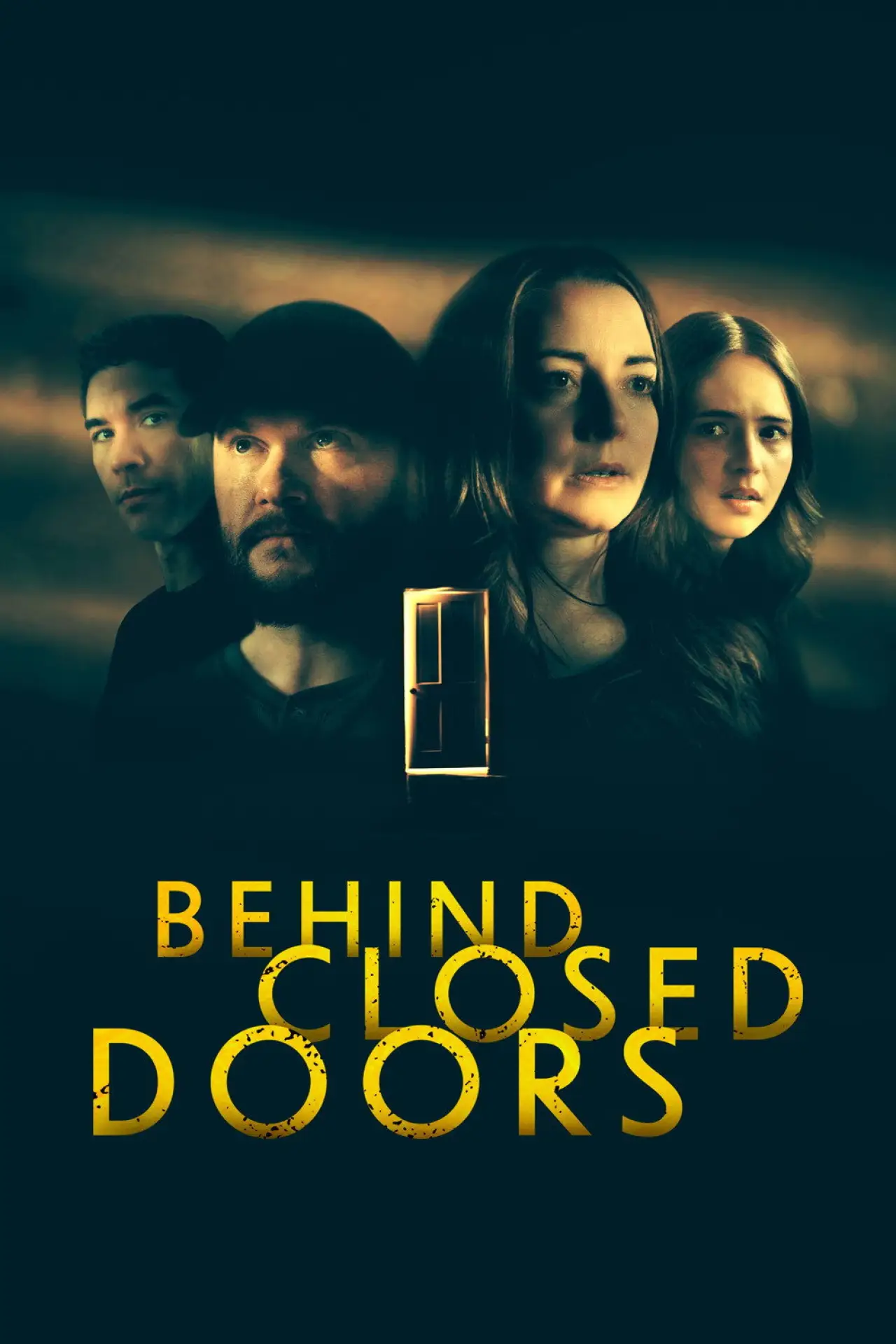 Movie poster "Behind Closed Doors"