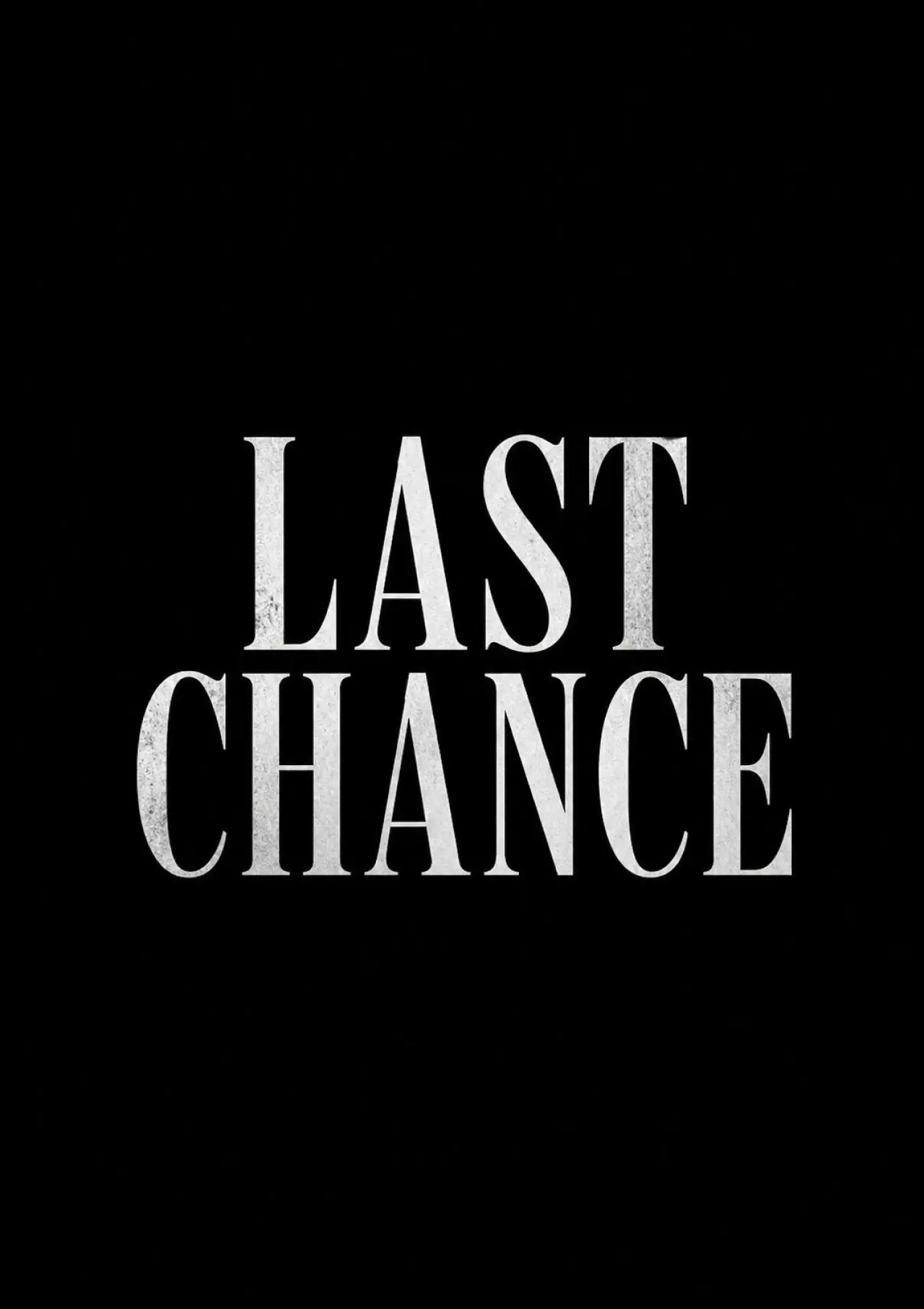 Movie poster "Last Chance"