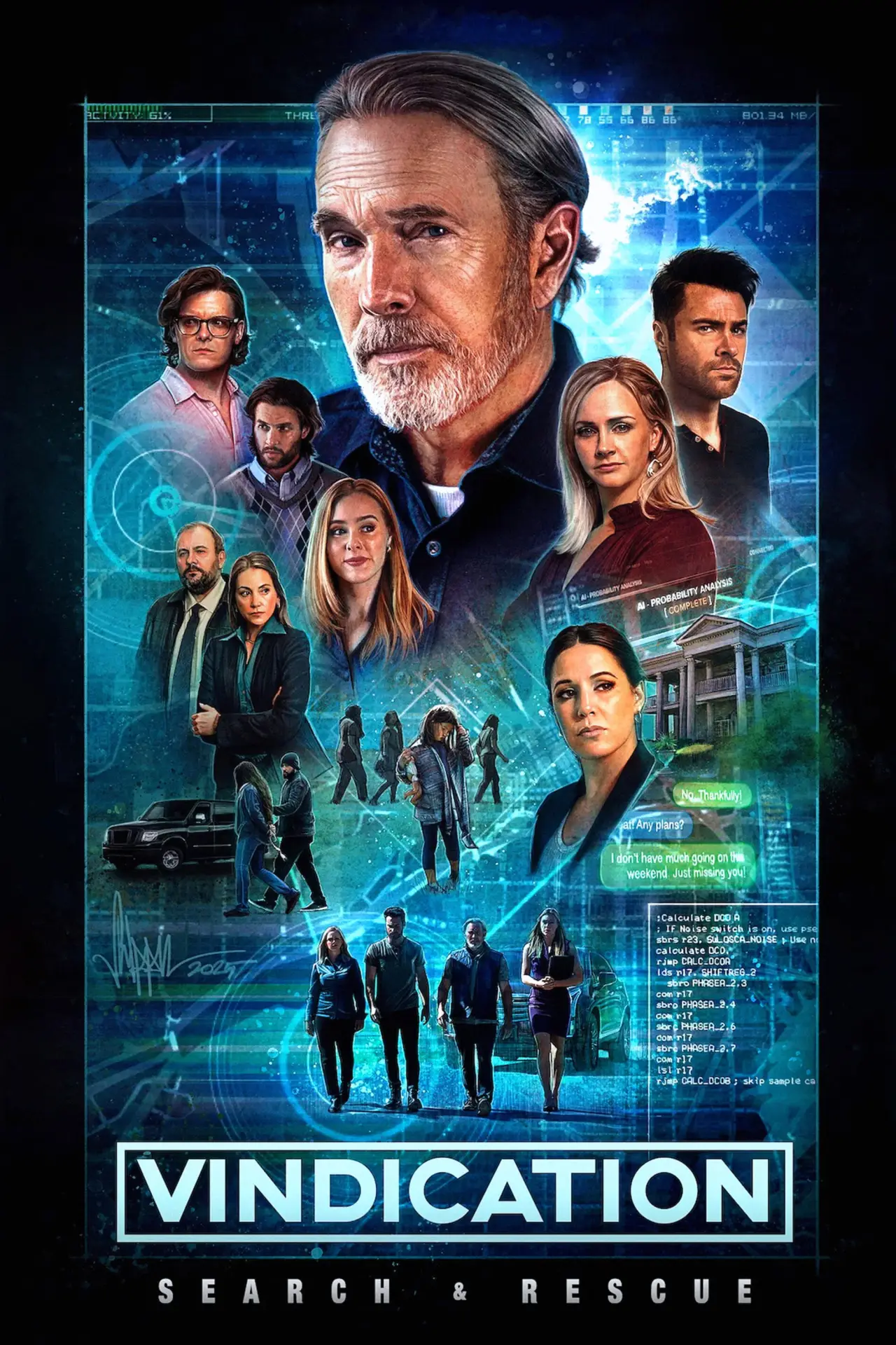Movie poster "Vindication: Search and Rescue"