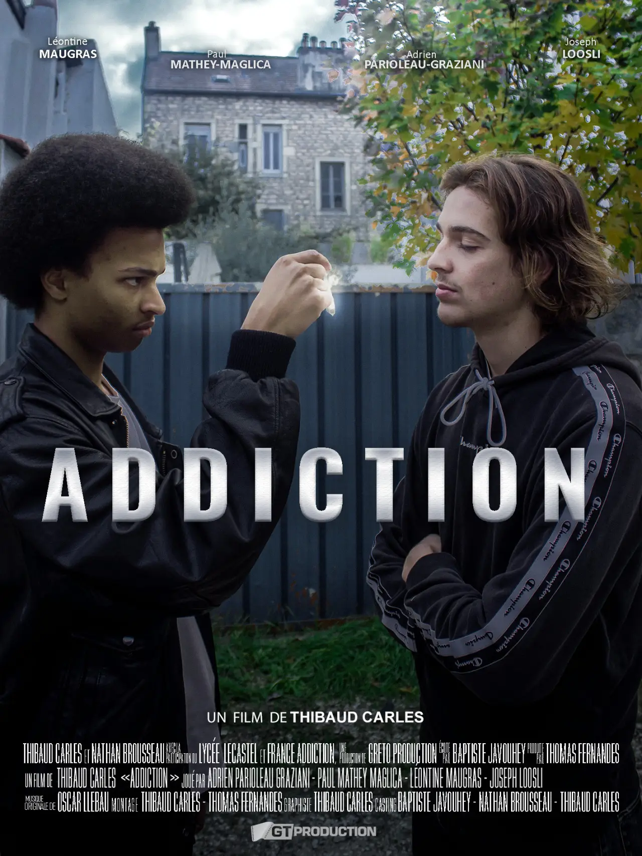 Movie poster "Addiction"