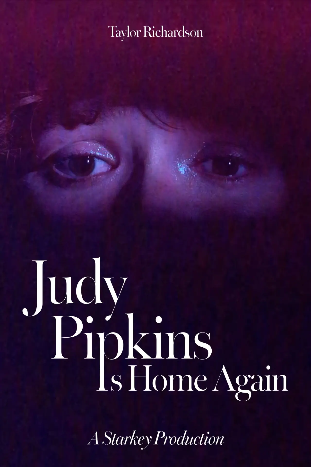 Movie poster "Judy Pipkins Is Home Again"