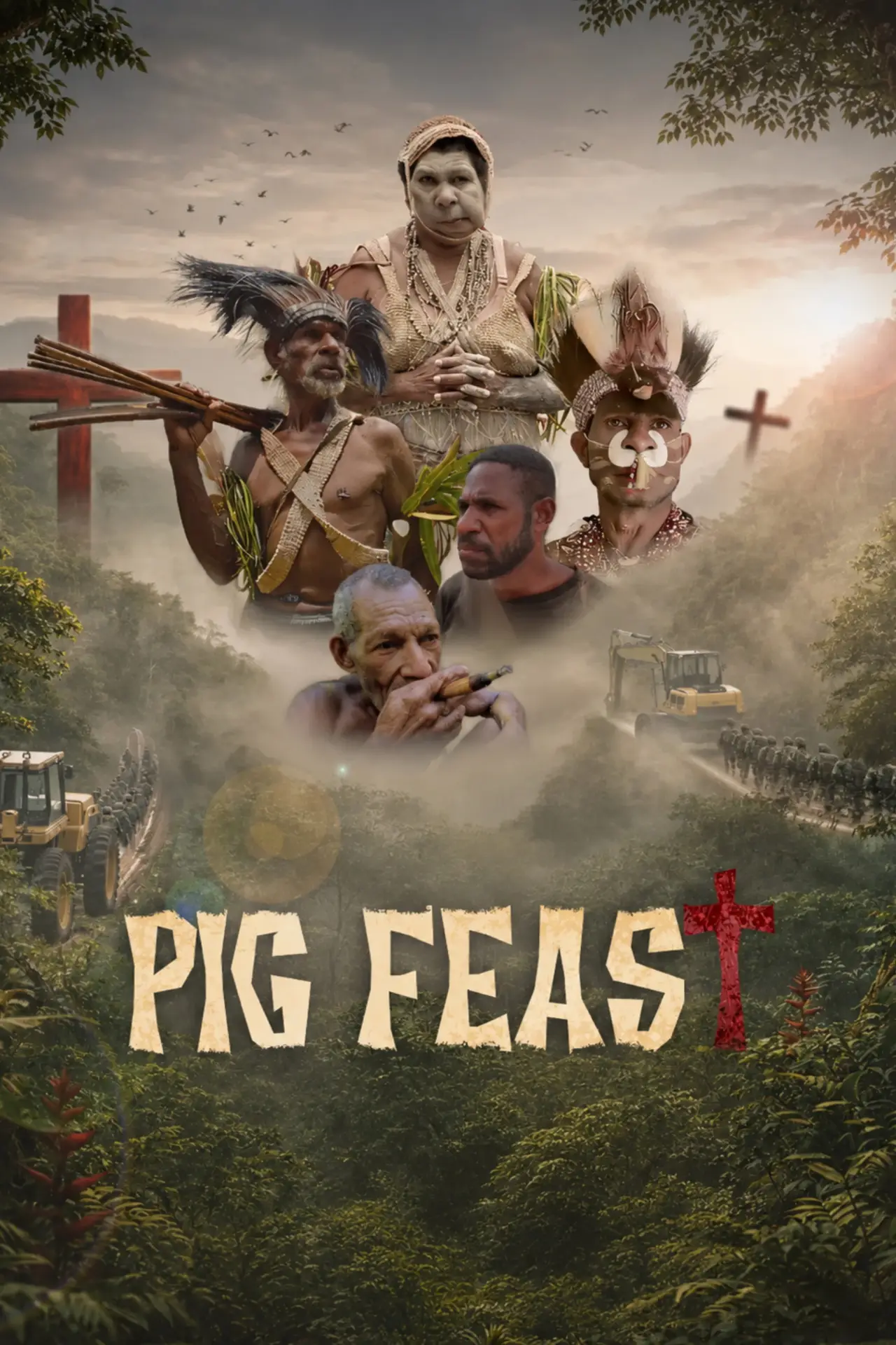 Movie poster "Pig Feast"
