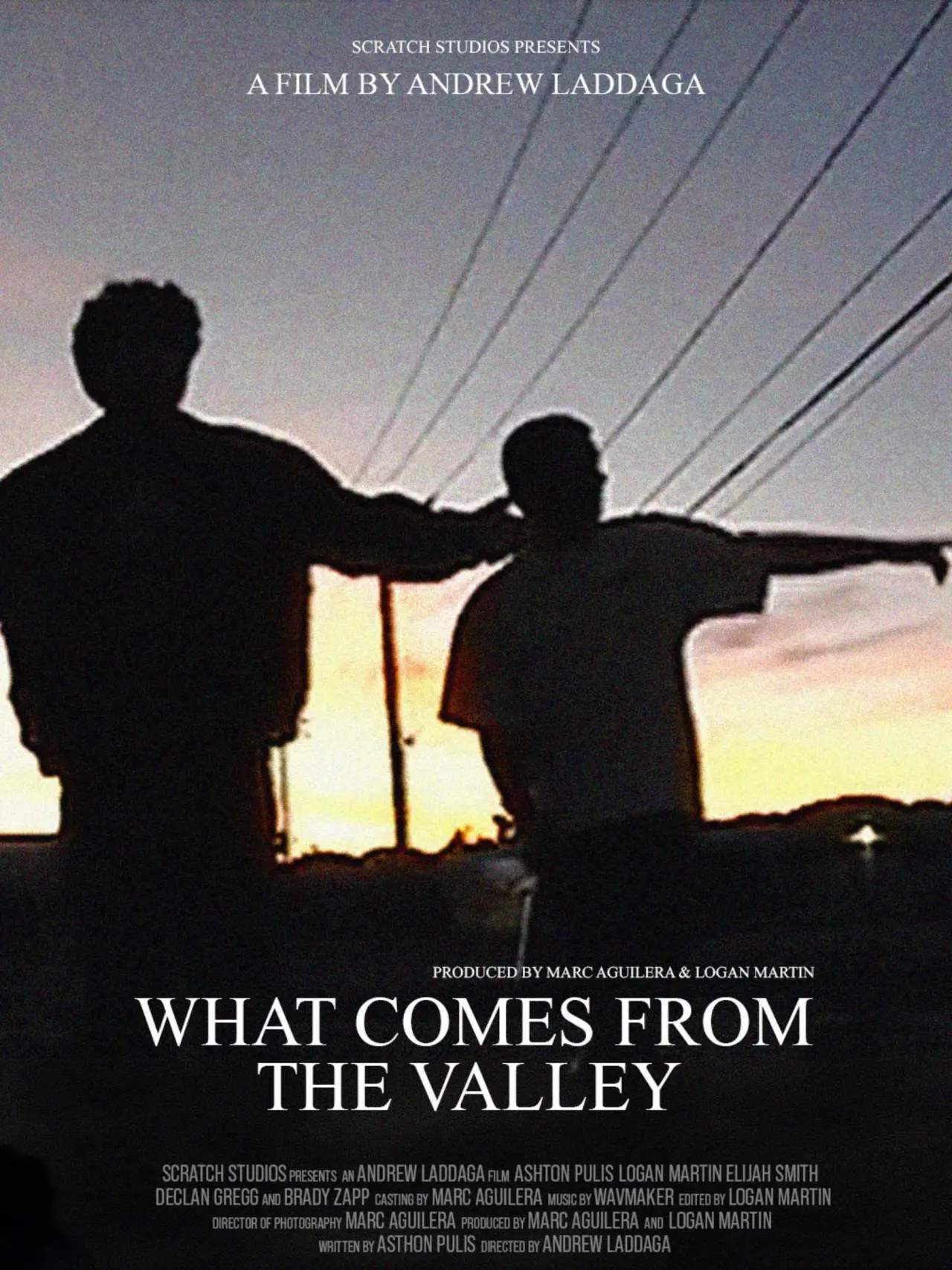 Movie poster "What Comes From the Valley"